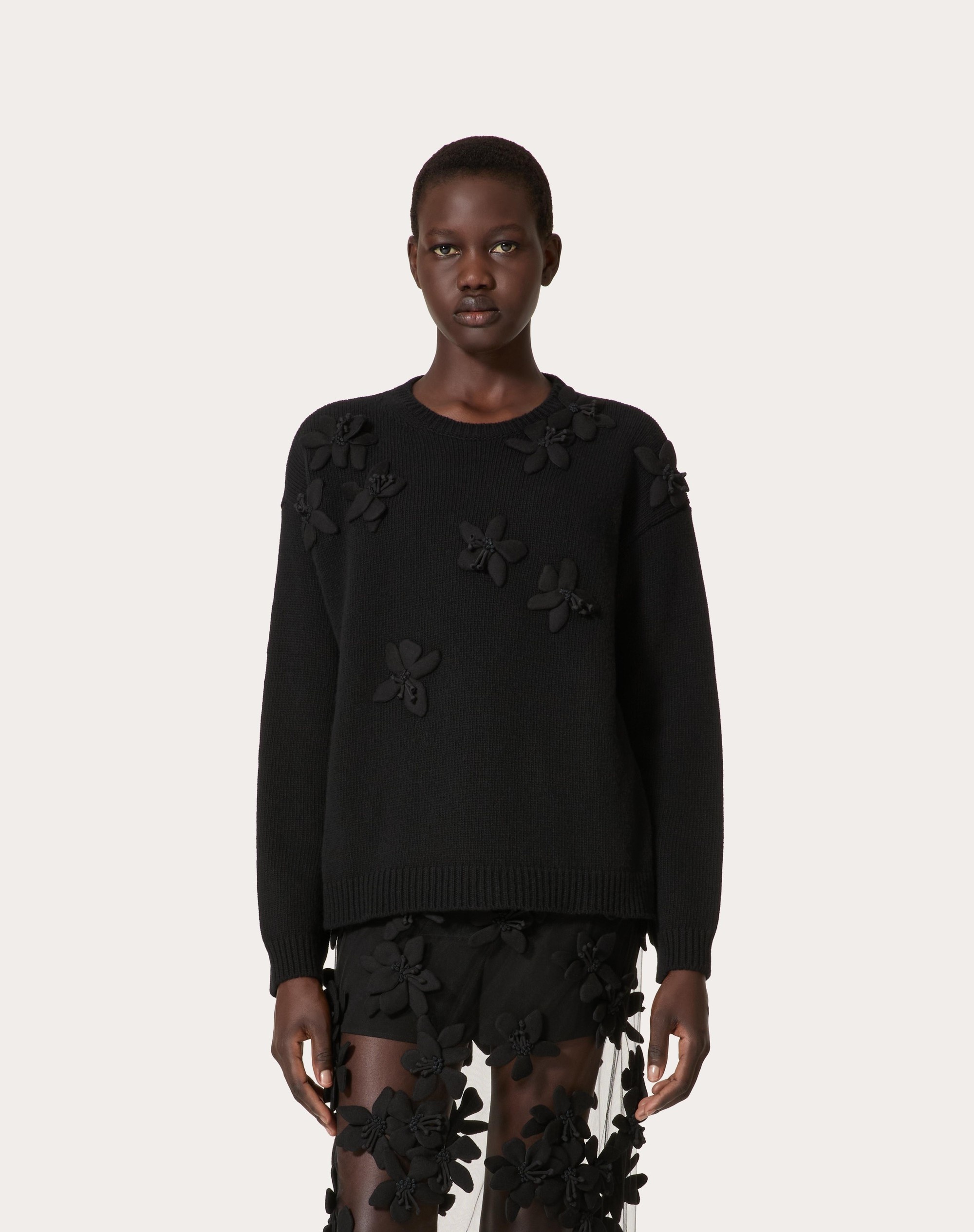 EMBROIDERED WOOL SWEATER - 3