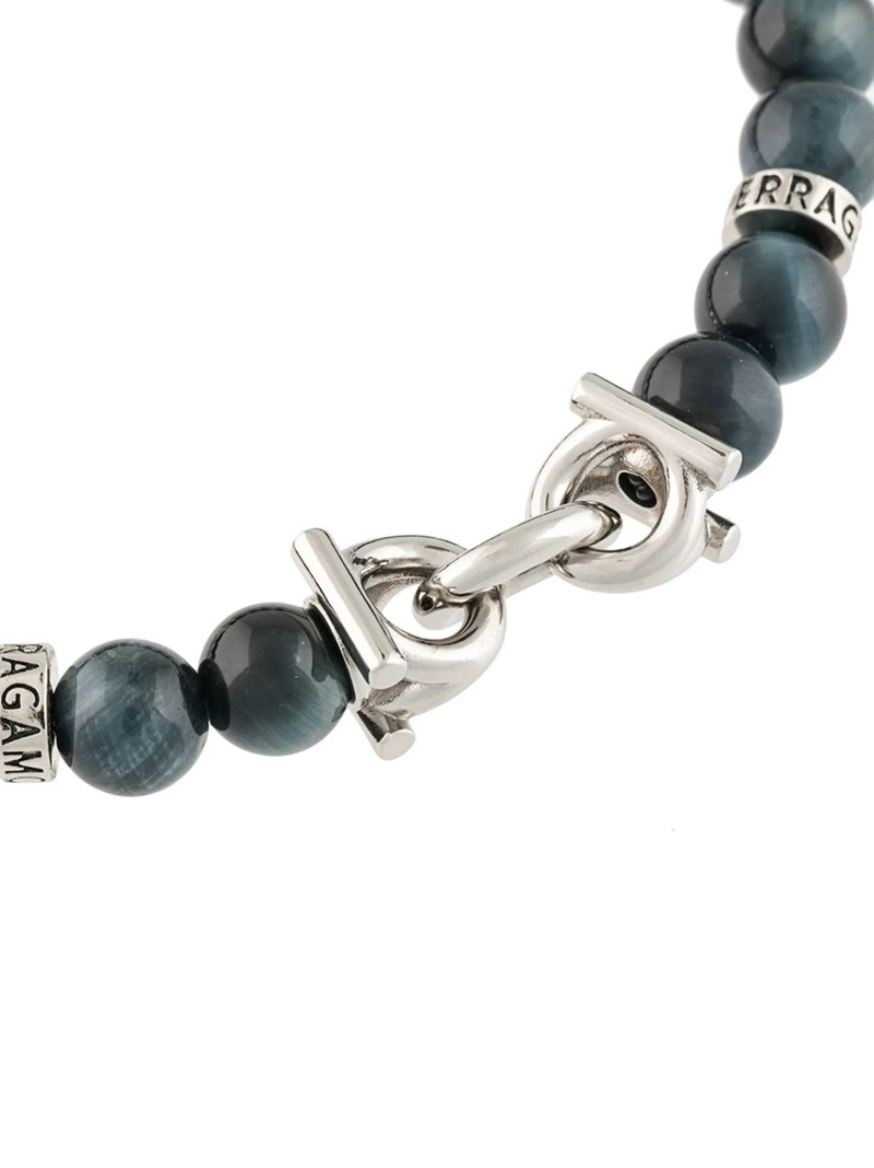FERRAGAMO Ferragamo Semi-precious Stone And Gancini Bracelet outlook