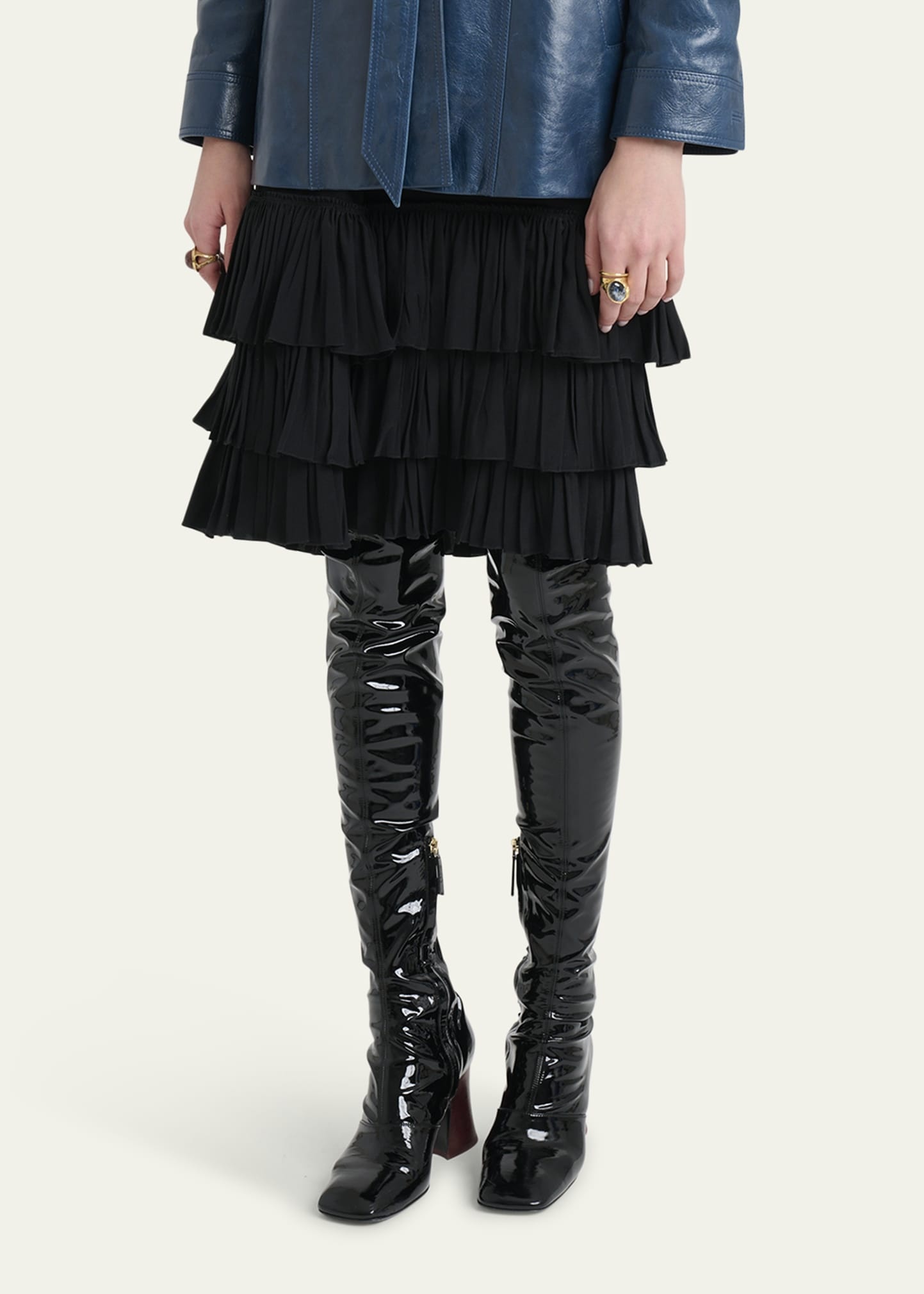 Ruffle Bermuda Shorts - 4