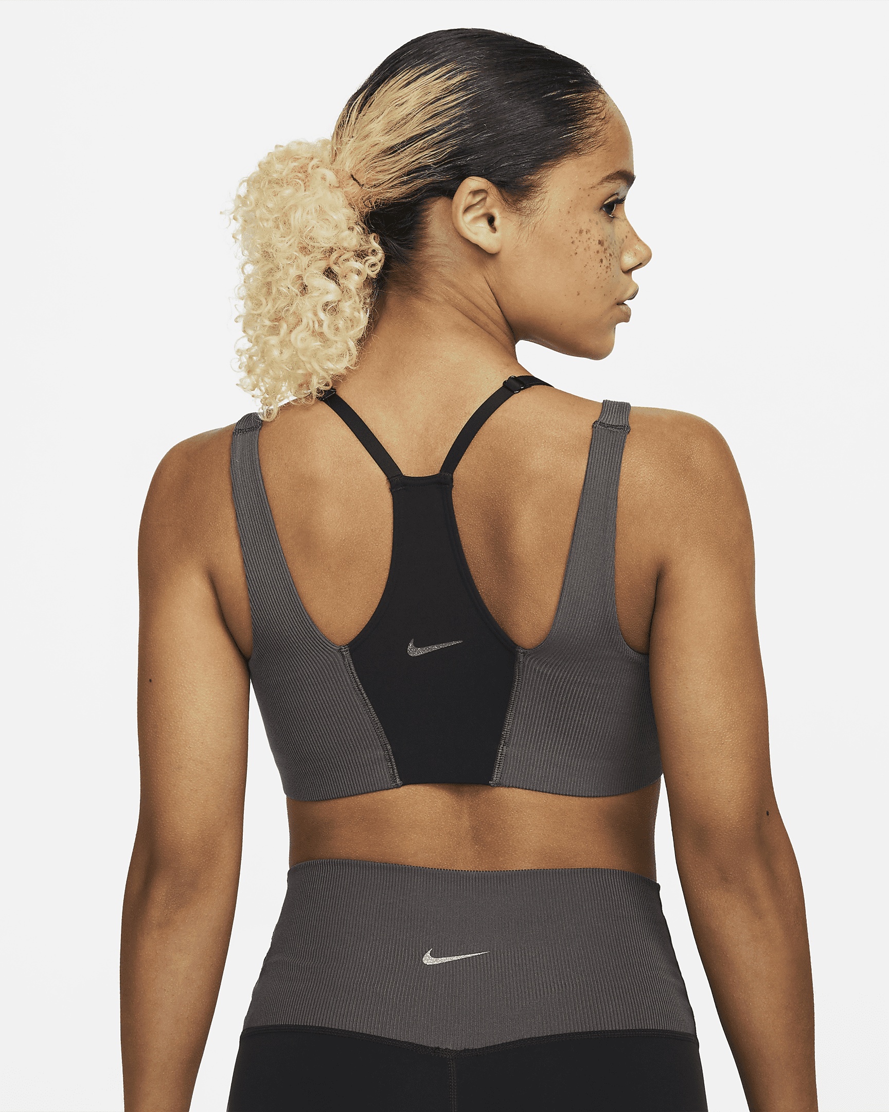 Nike Yoga Indy Women's Light-Support Lightly Lined Ribbed Sports Bra - 2