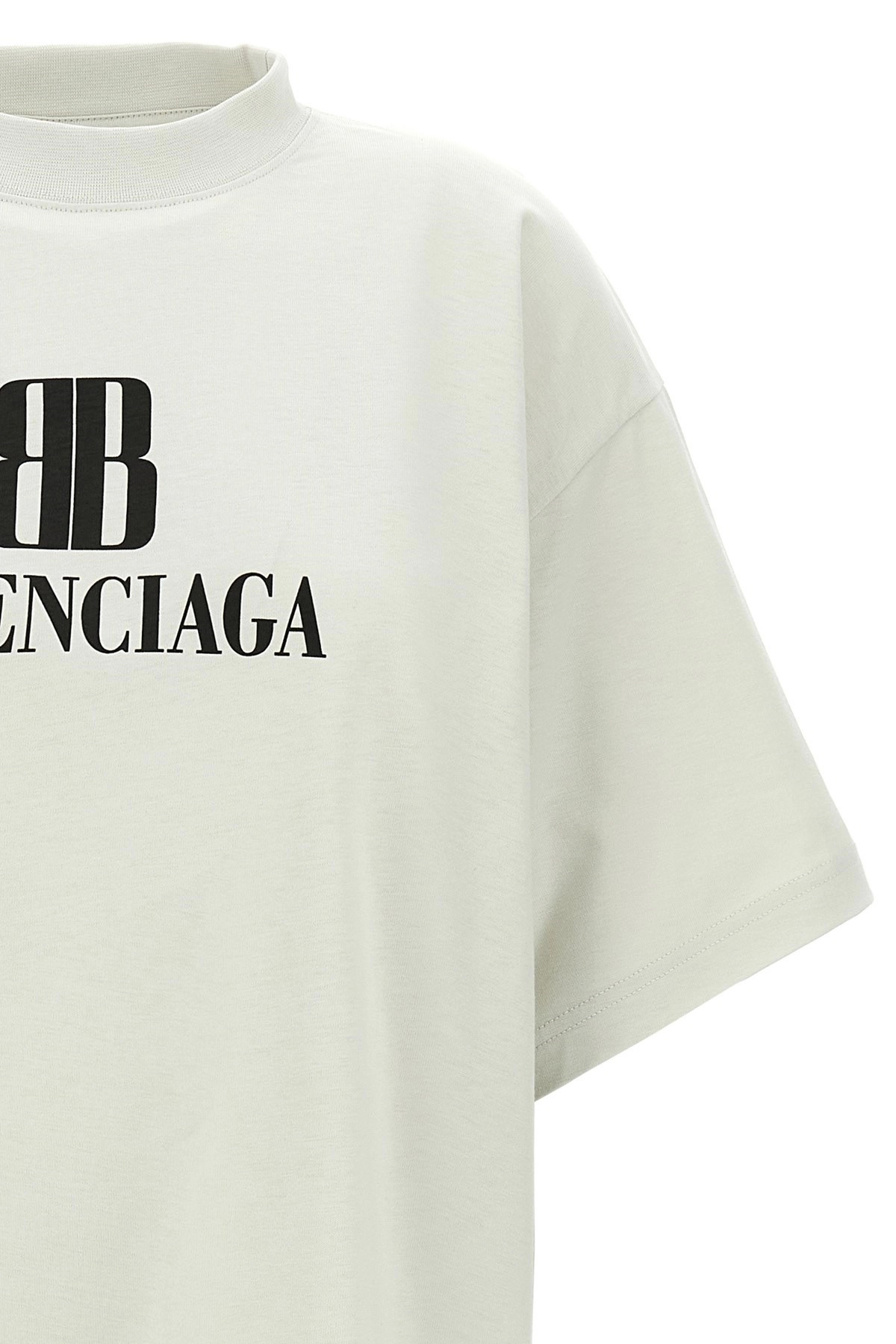 Cropped logo t-shirt - 3