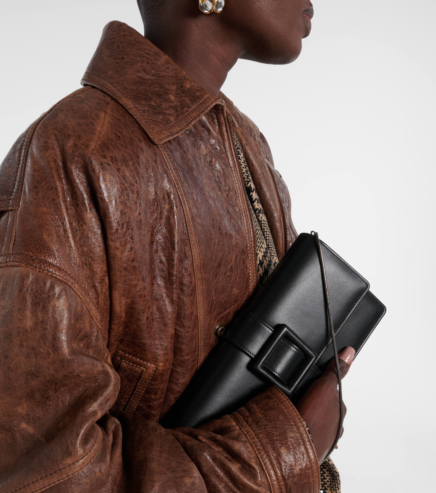 Maygot leather clutch - 2