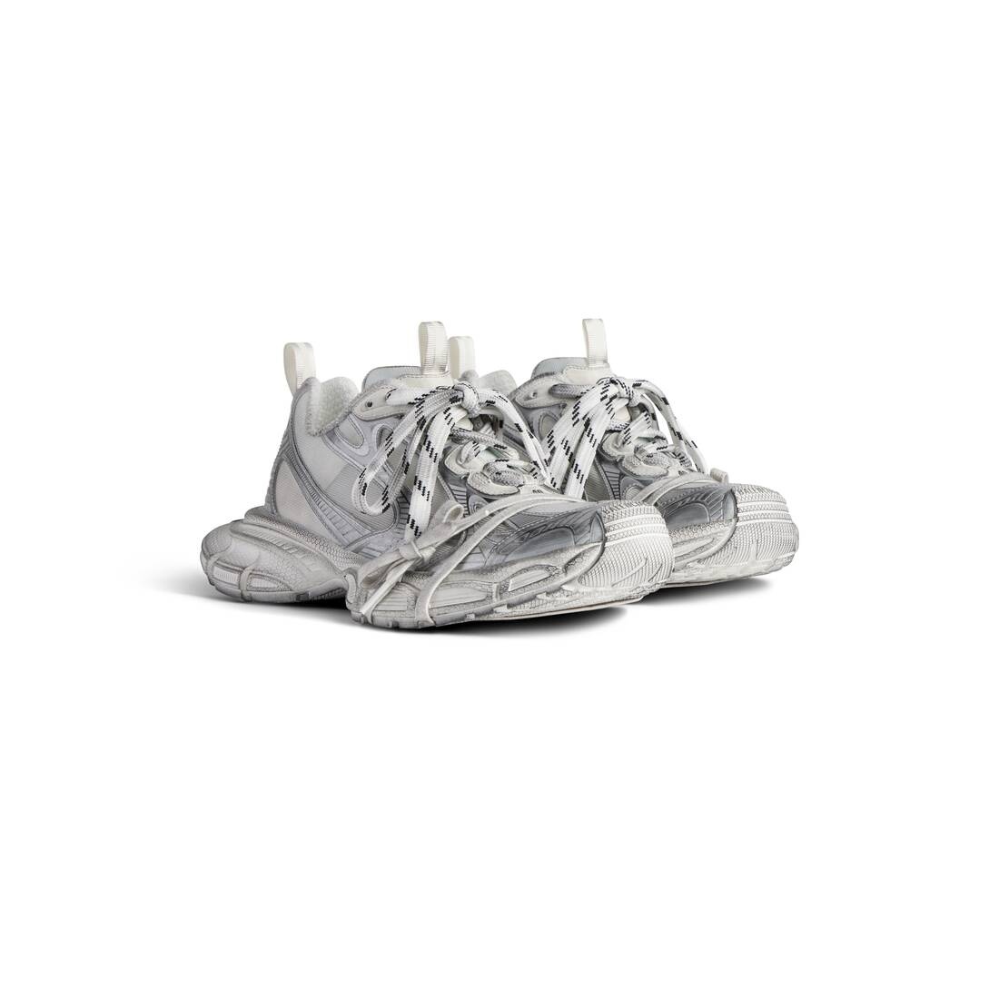 BALENCIAGA Women's 3xl Summer Mesh Sneaker in White/silver