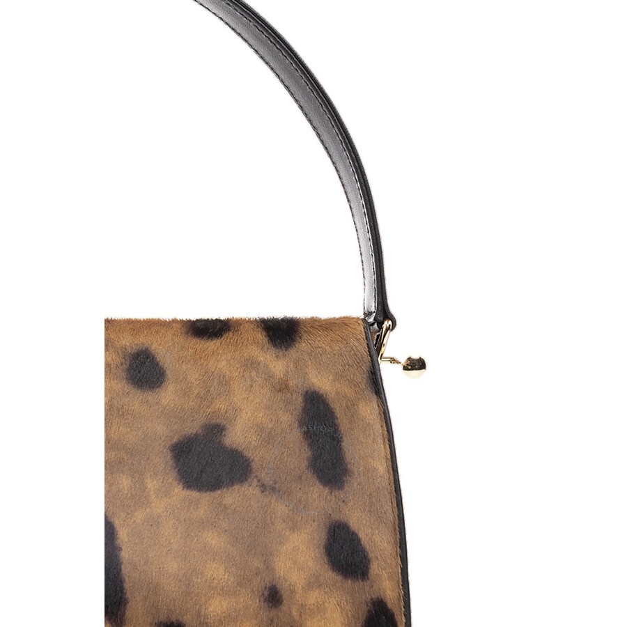 Ferragamo Small Leopard Print Framed Handbag - 4