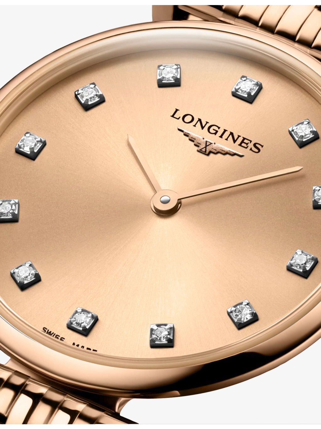 L4.209.1.90.8  La Grande Classique La Grande Classique Rose PVD Coated Stainless-Steel And 0.048ct D - 2
