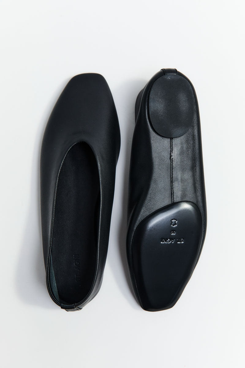 Soft Glove Ballet Flat - Black 5