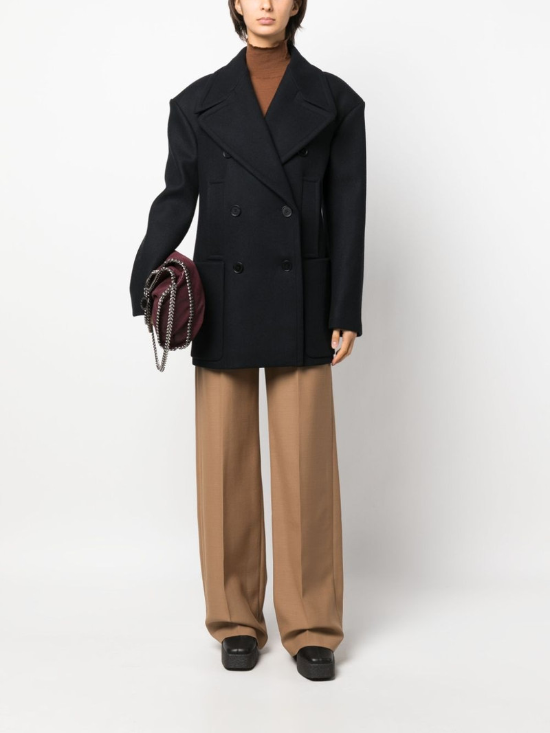 Stella McCartney straight-leg wool trousers outlook
