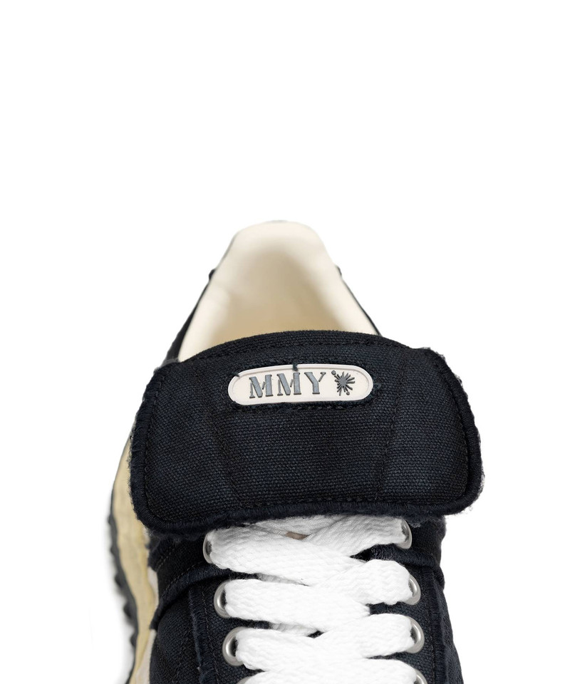 "SCOTT" OG Sole Vintage Effect Embroidered Canvas Low-top Sneaker 8