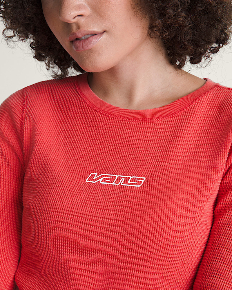 Teri Waffle Long Sleeve Shirt 5