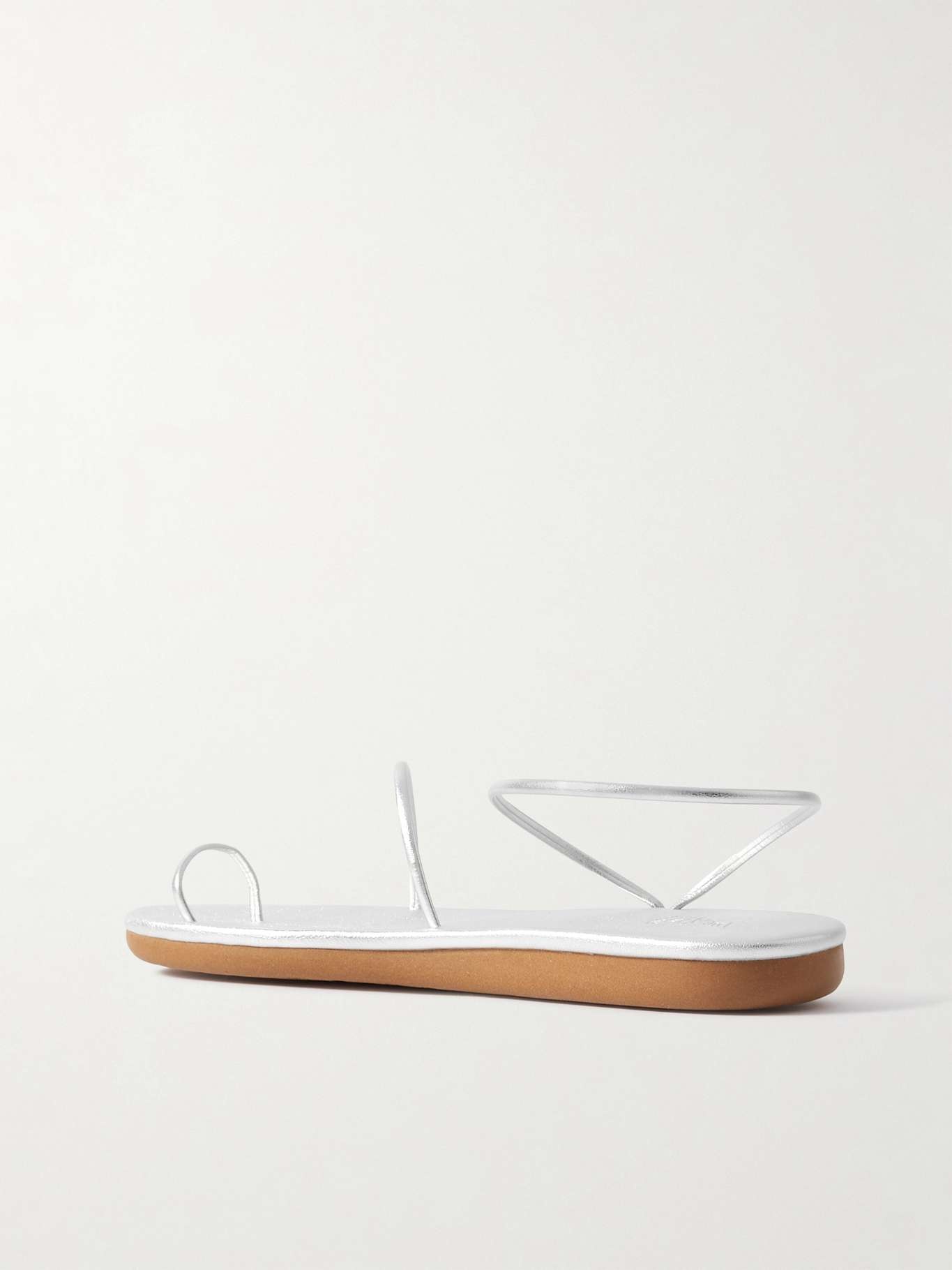 Kansiz faux leather sandals Silver - 3