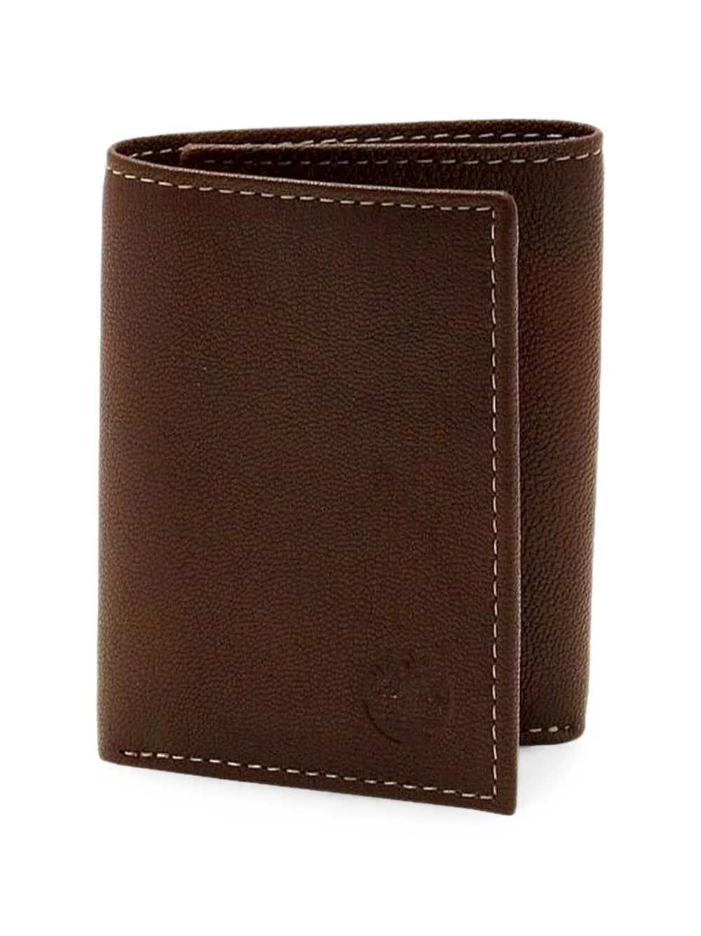 trifold leather wallet - 1