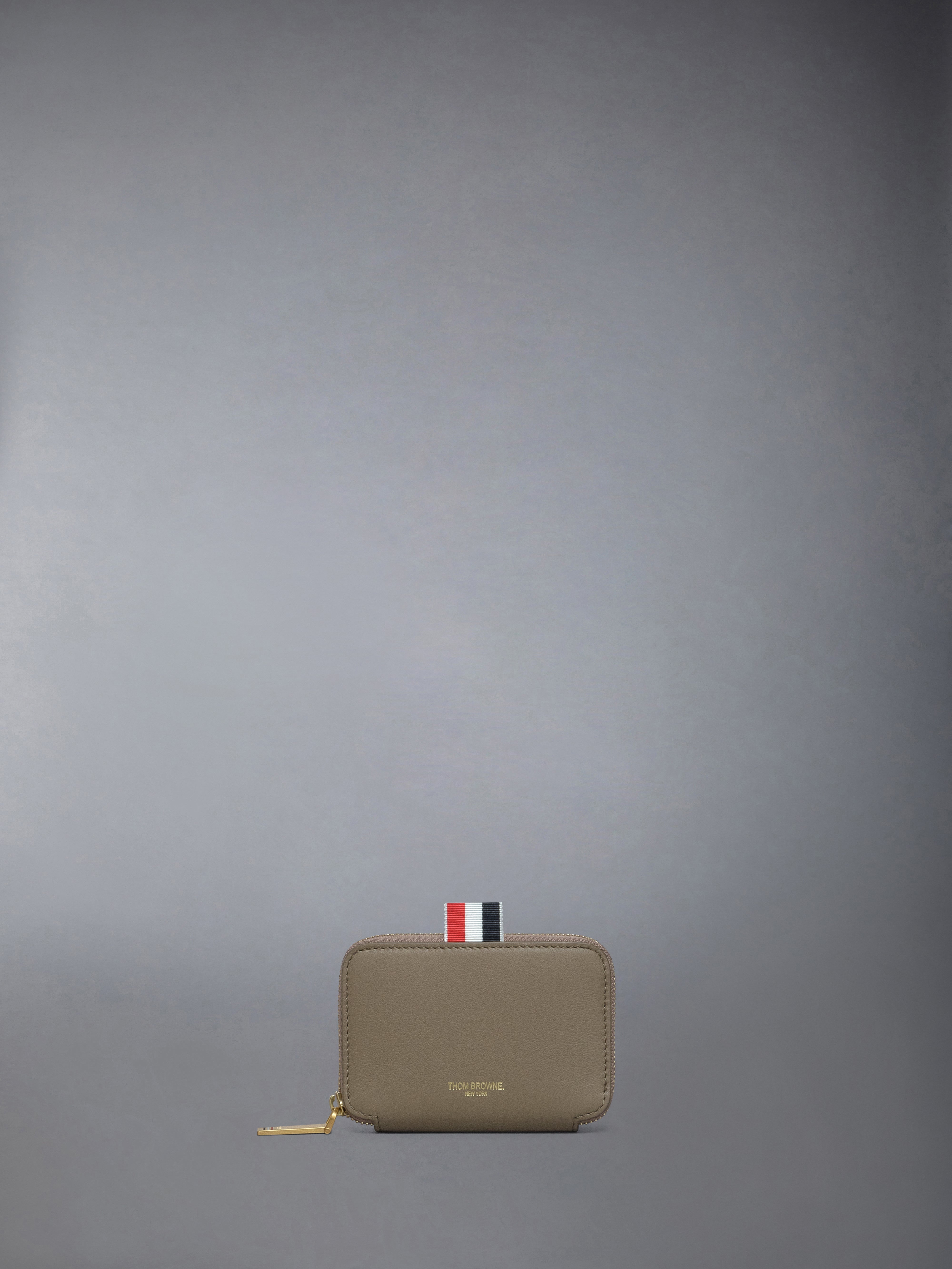 SMOOTH CALF ZIP CARD HOLDER - 1