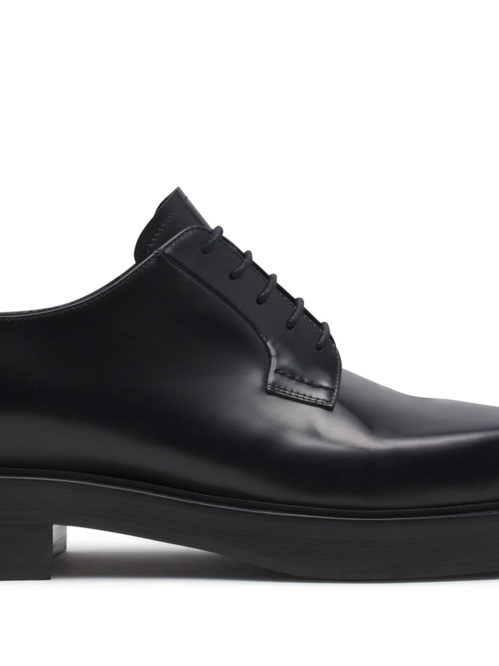 leather derby shoes - 5