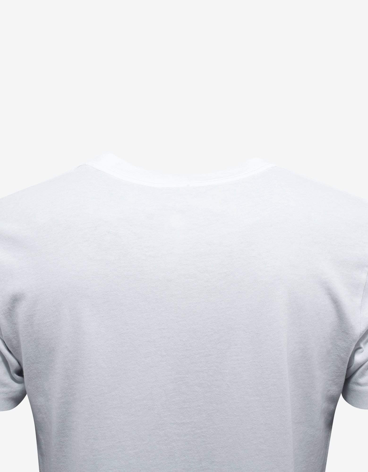 Off-White White Off-White Logo Print T-Shirt - 4