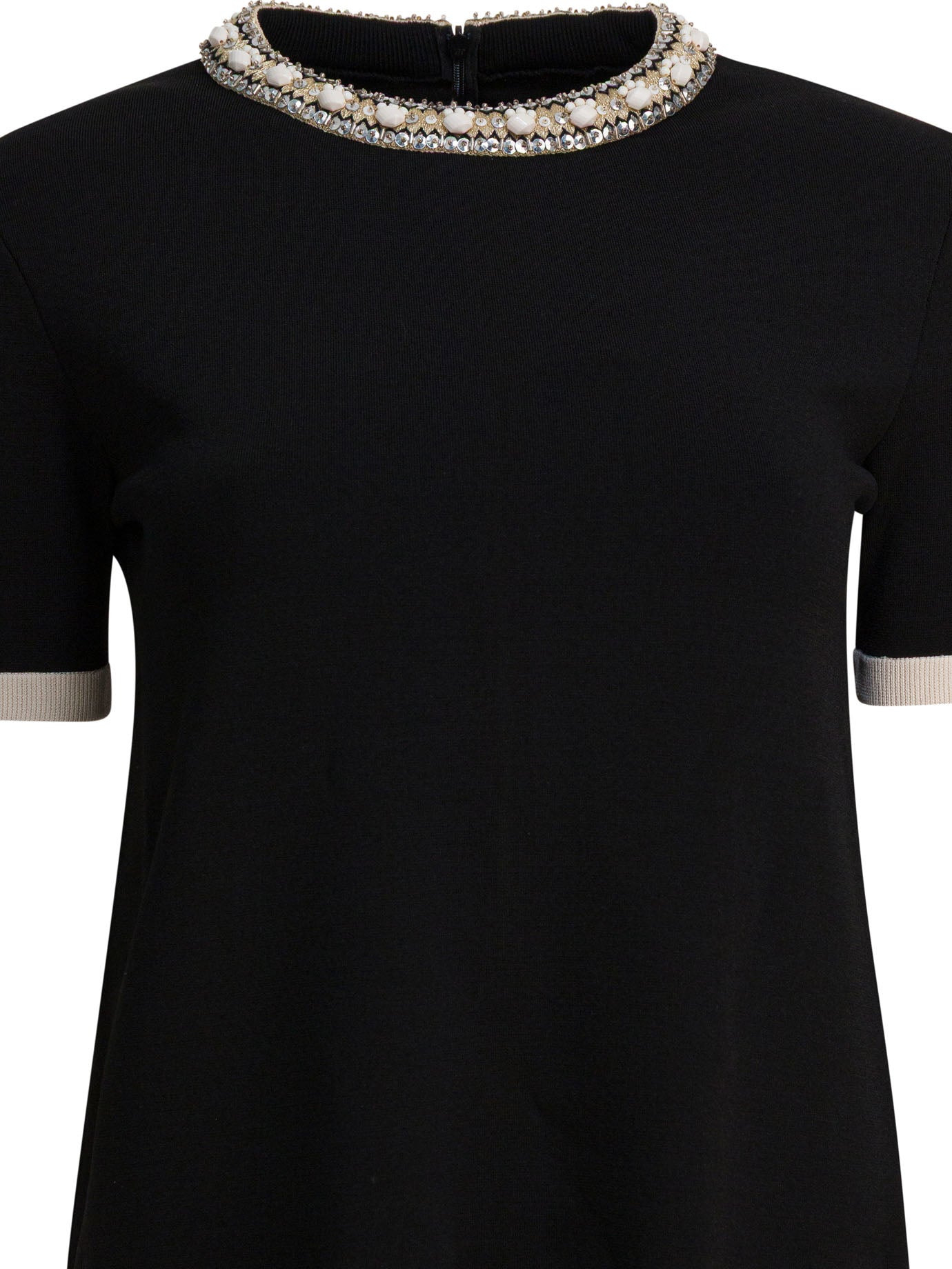 Valentino Embellished Choker Dress - 3