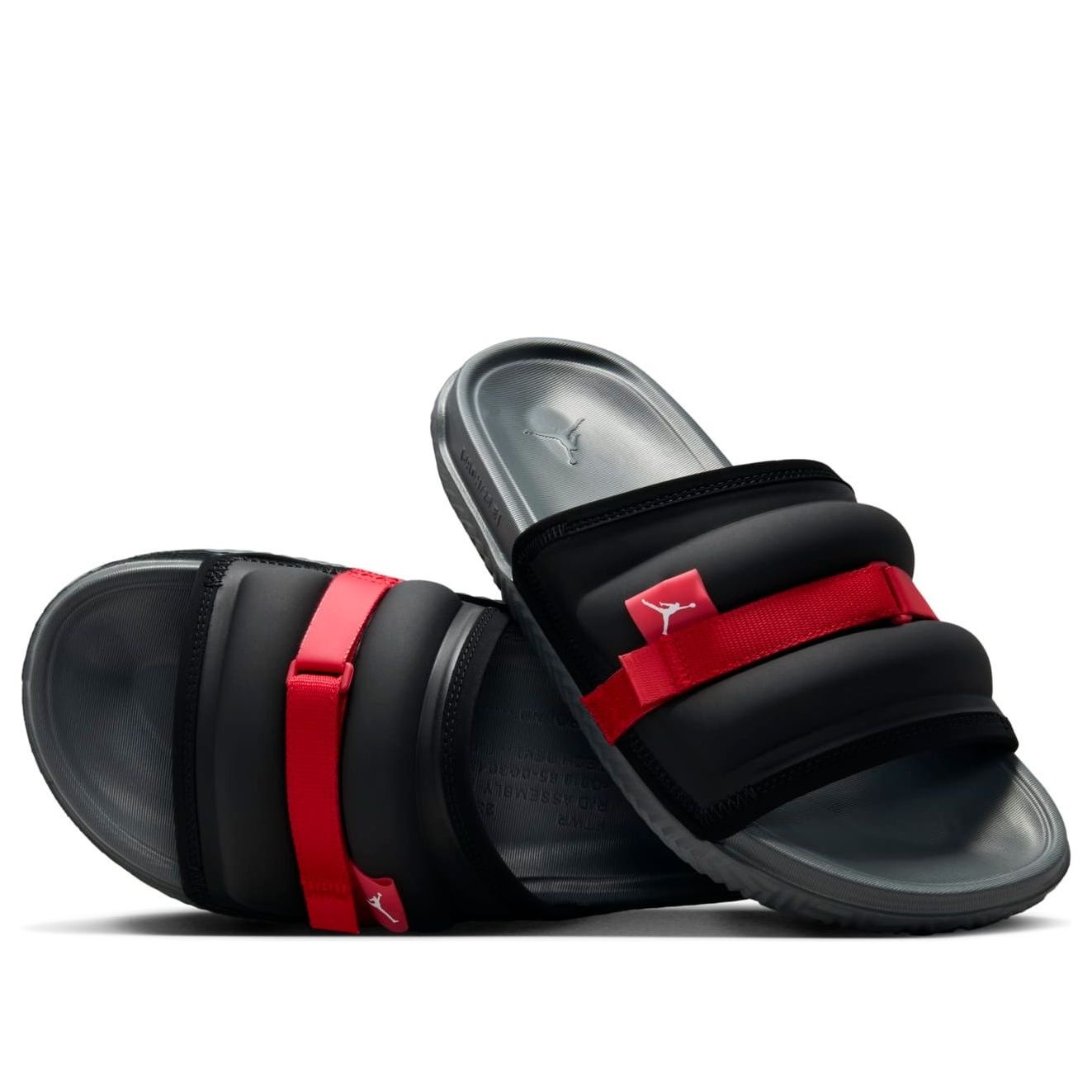 Air Jordan Super Play Slide 'Black Fire Red' DM1683-060 - 2
