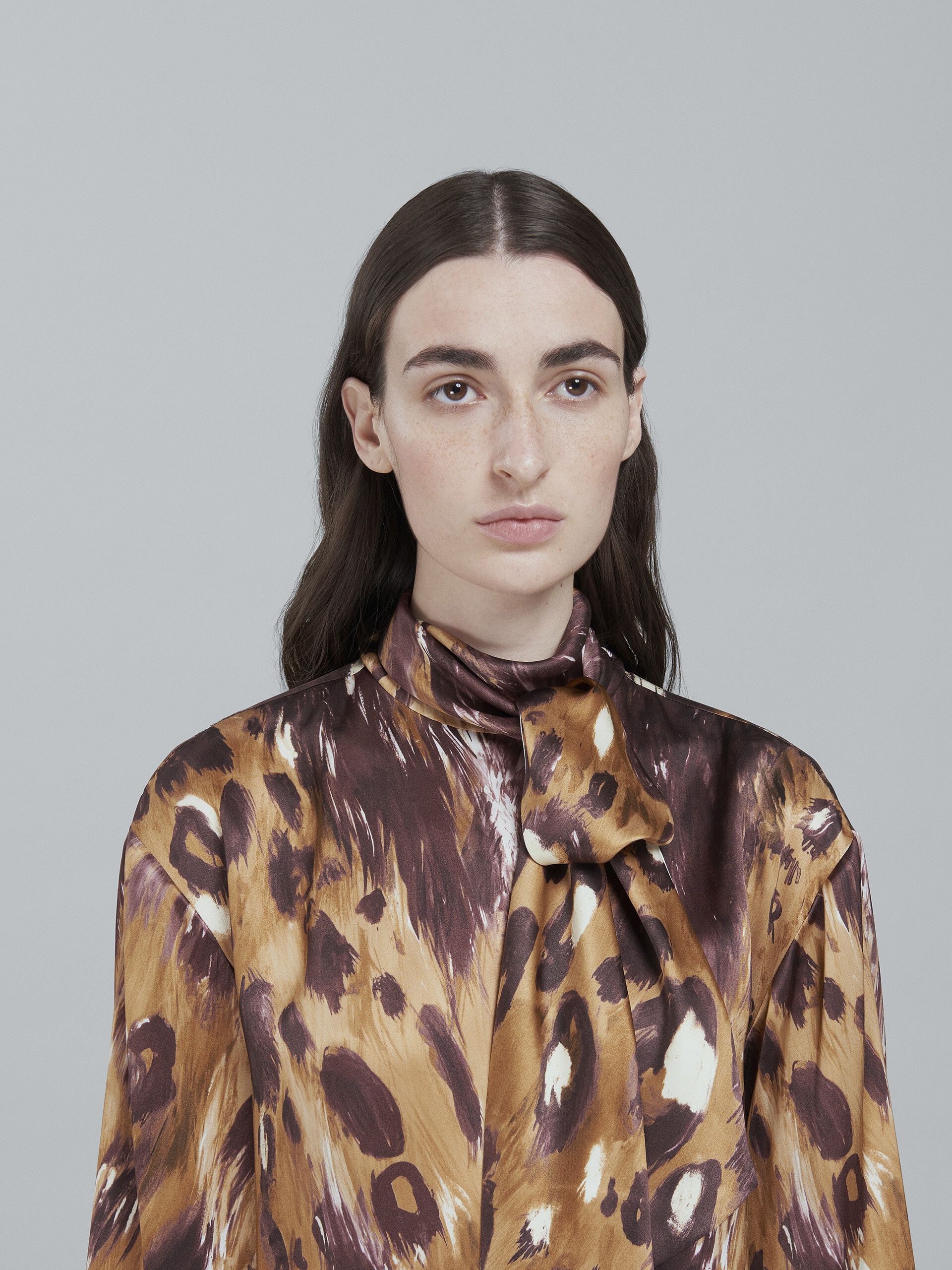 WILD BUNCH PRINT VISCOSE DRESS - 4