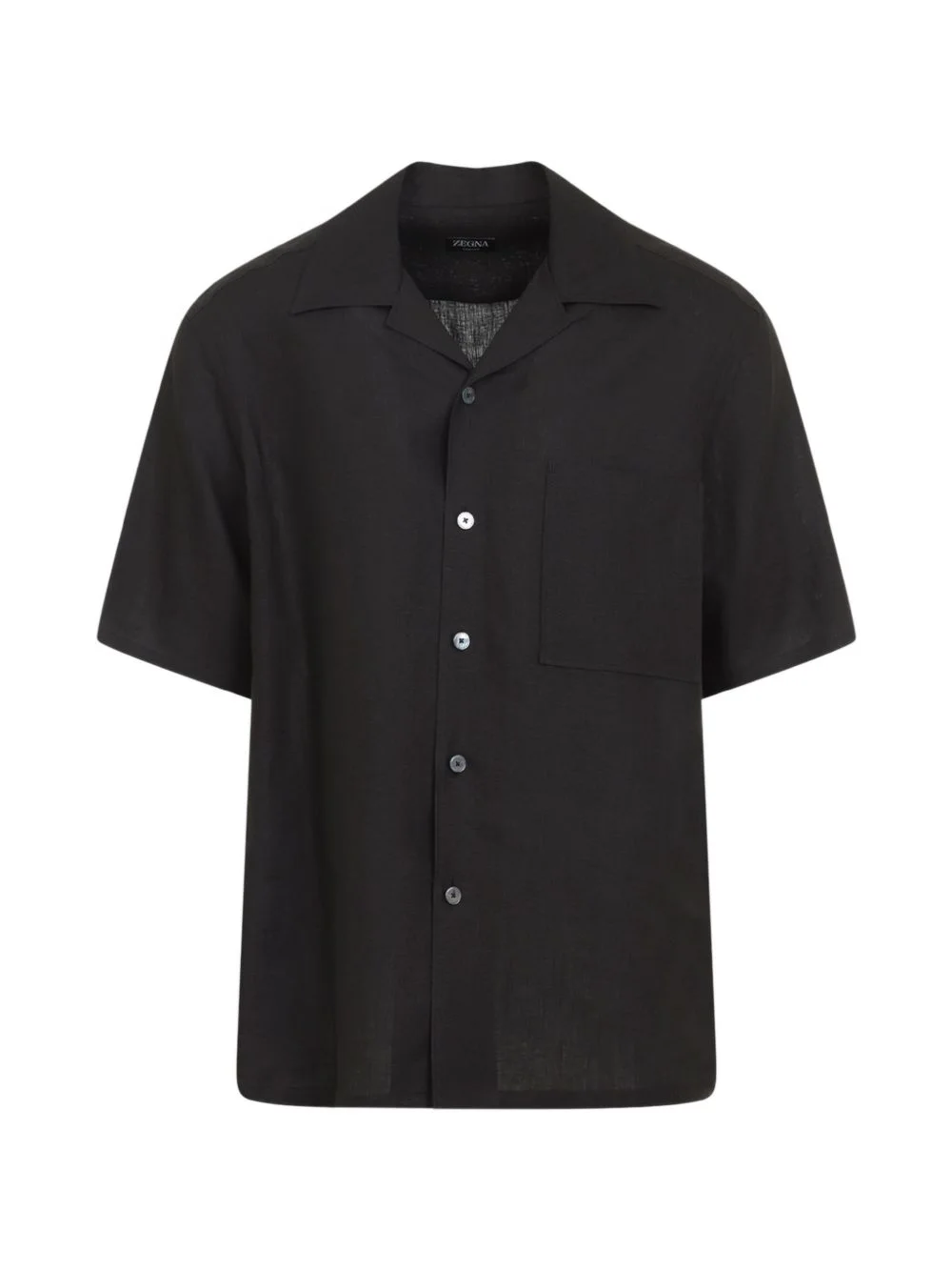 pocket short-sleeve shirt - 1