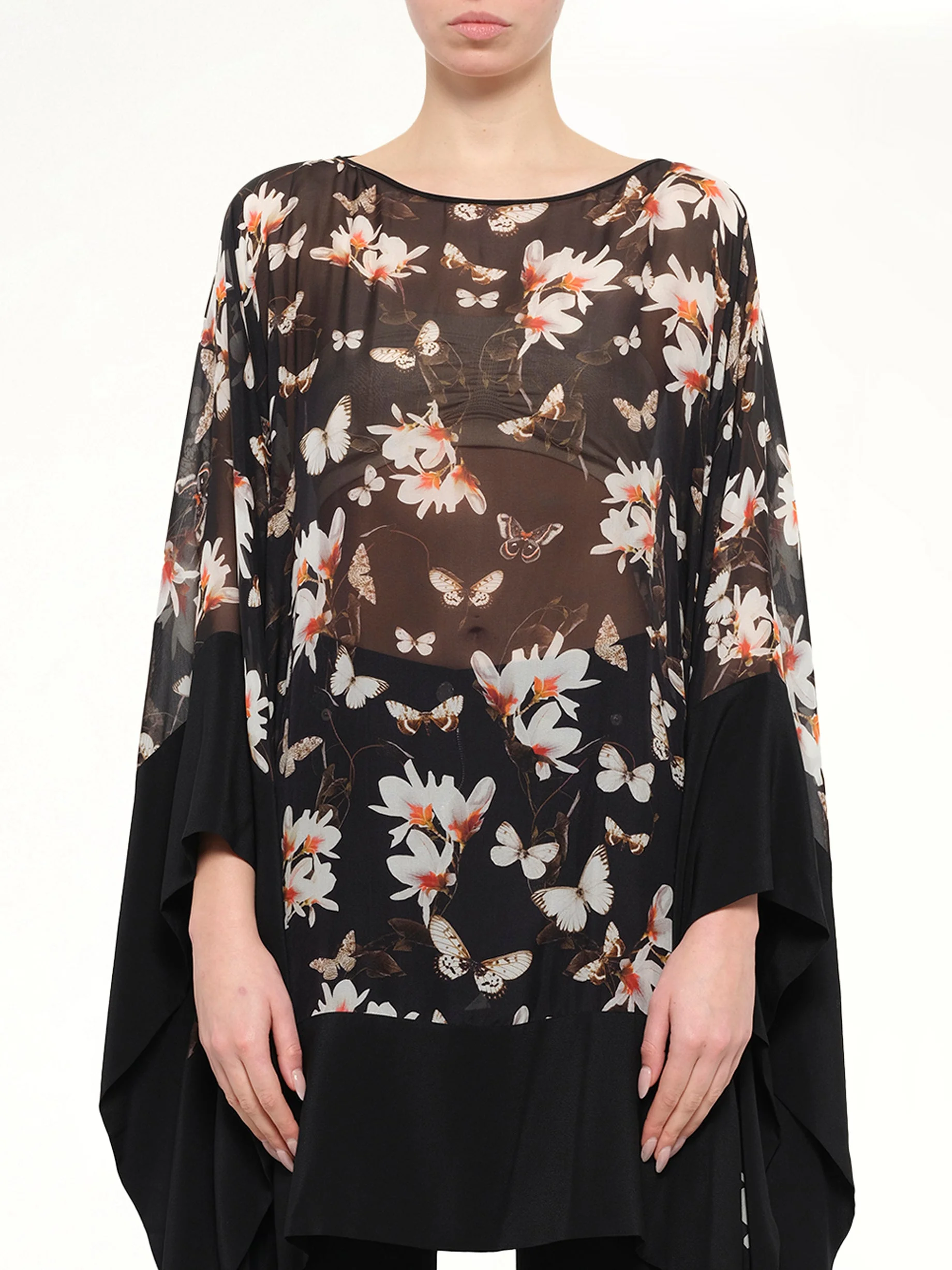 Long Sleeve Top in Black - 1