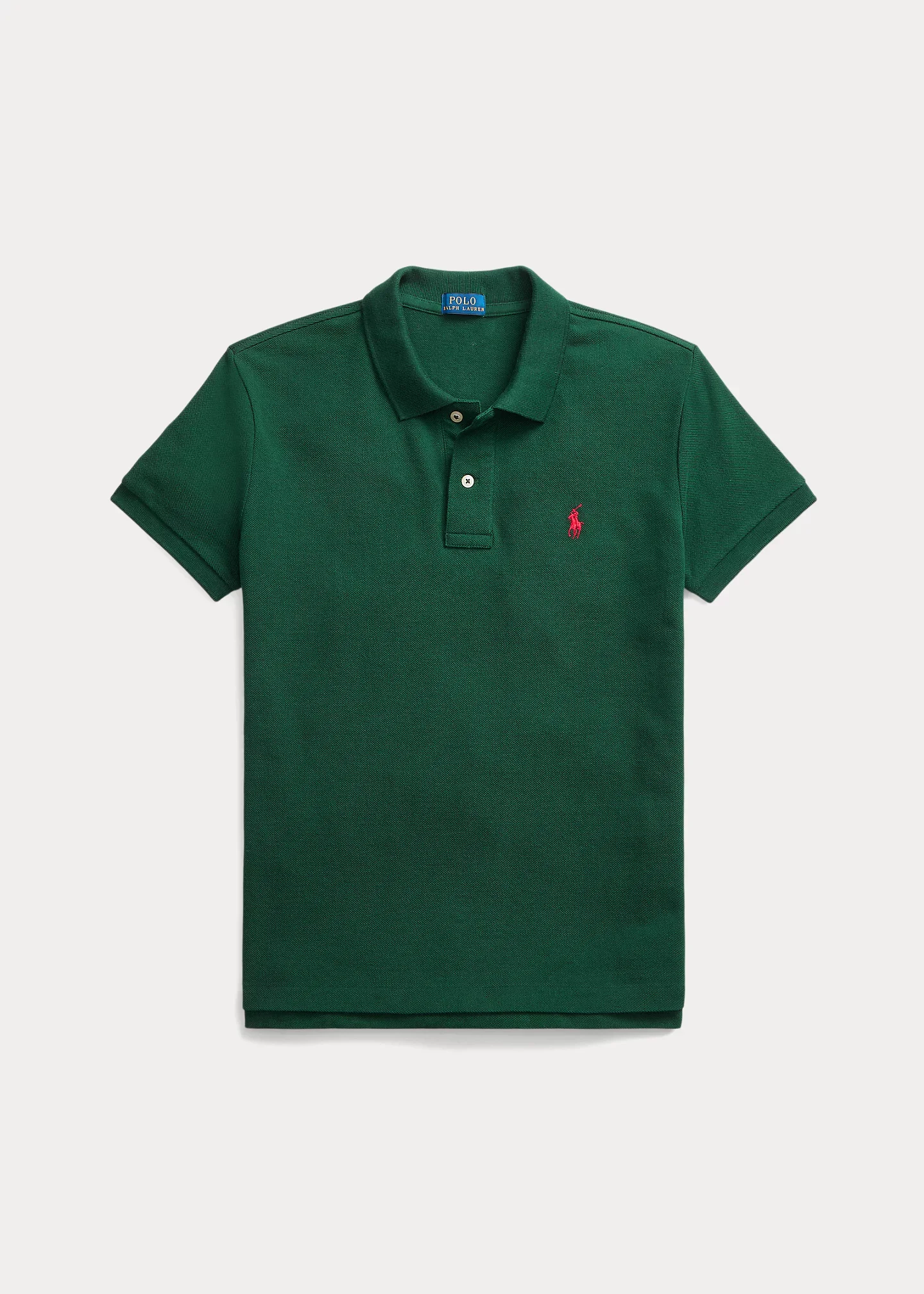 The Iconic Classic Fit Mesh Polo Shirt - 1