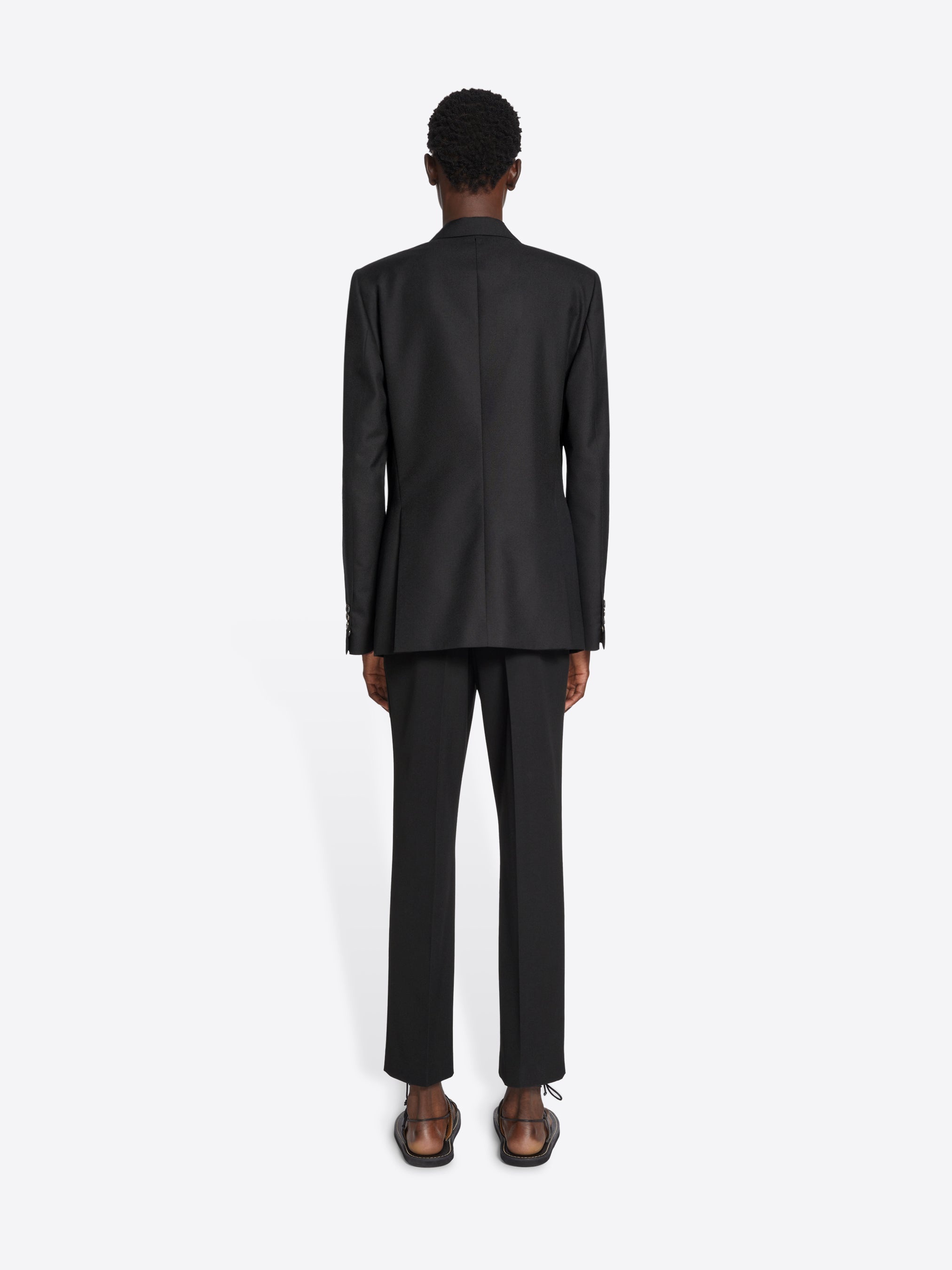 SLIM FIT WOOL BLAZER - 4