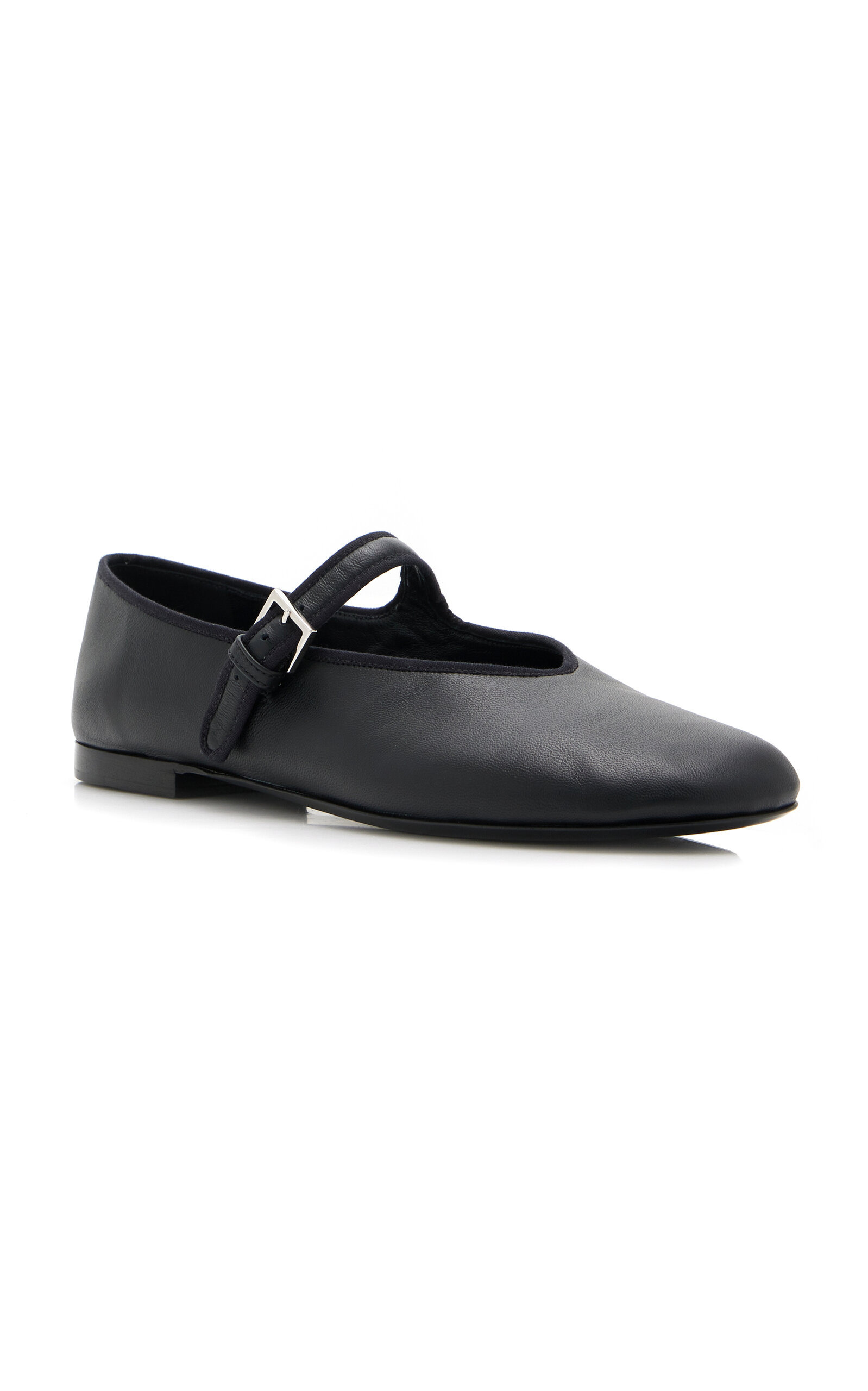 Boheme Leather Mary Jane Flats black - 4