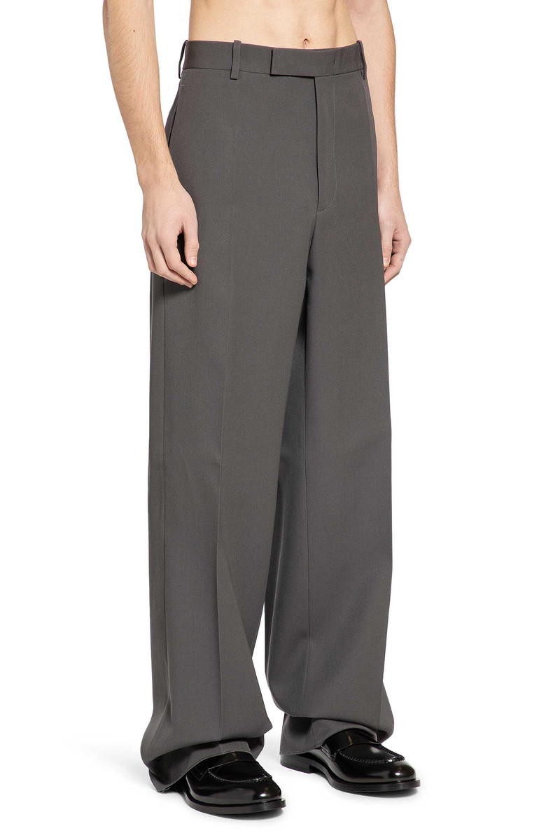 Jil Sander Straight Leg Wool Gabardine Trousers outlook