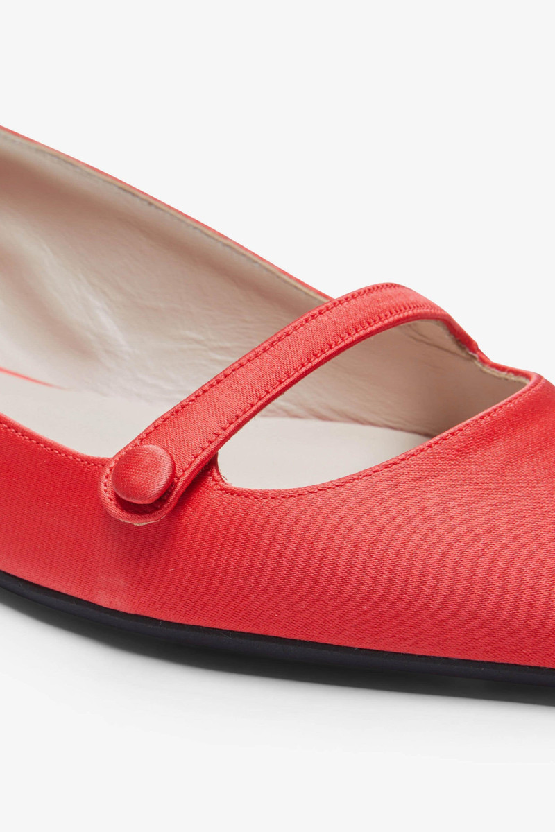SATIN BALLET PUMPS 4
