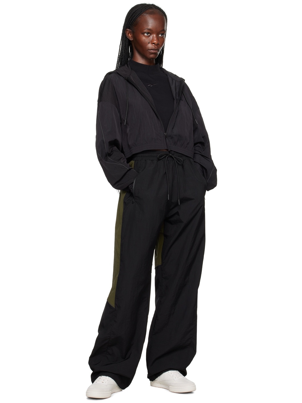 Black Hooded Jacket - 4