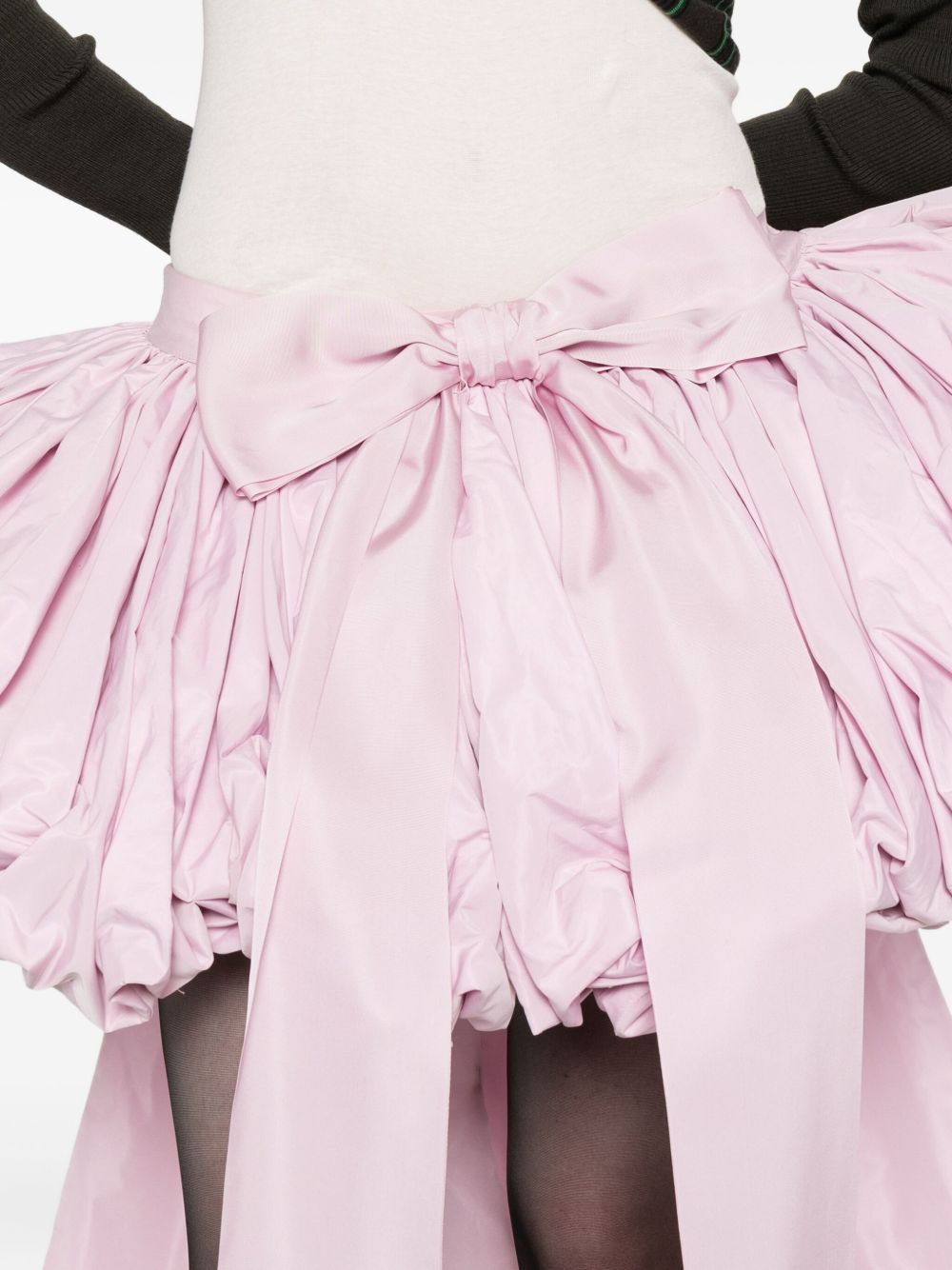bow-embellished skirt - 5