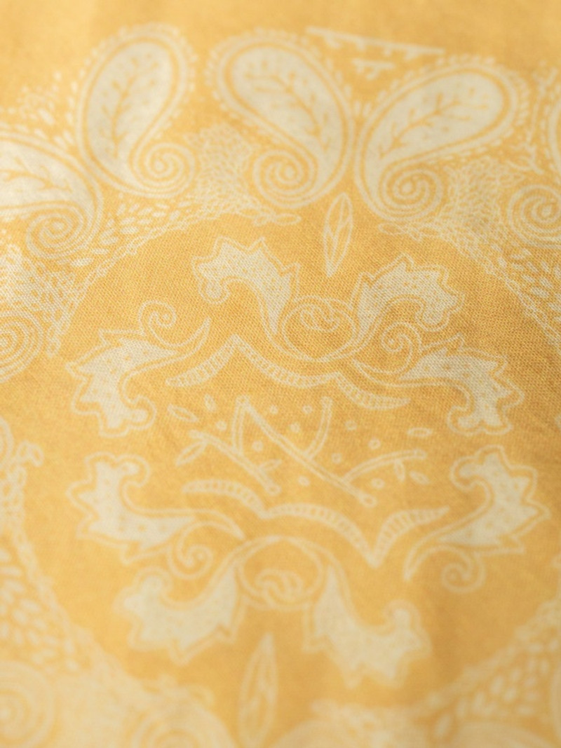 Ingrid Bandana Paisley Mustard 4