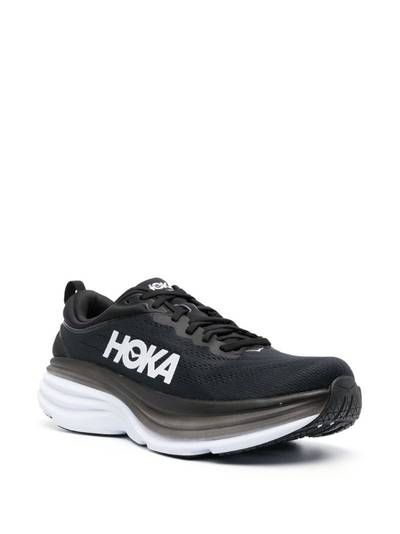 HOKA ONE ONE logo-print low-top sneakers outlook