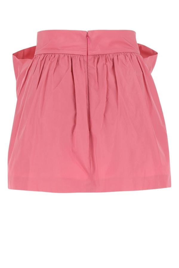 Dark pink taffeta pant-skirt - 2