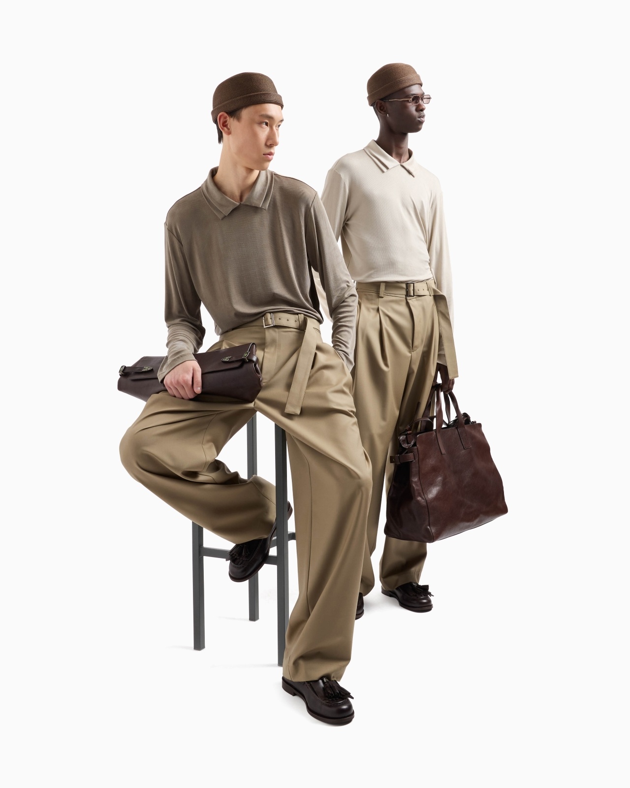 ASV ICON POLO SHIRT IN LOOSELY RIBBED STRETCH LYOCELL - 2