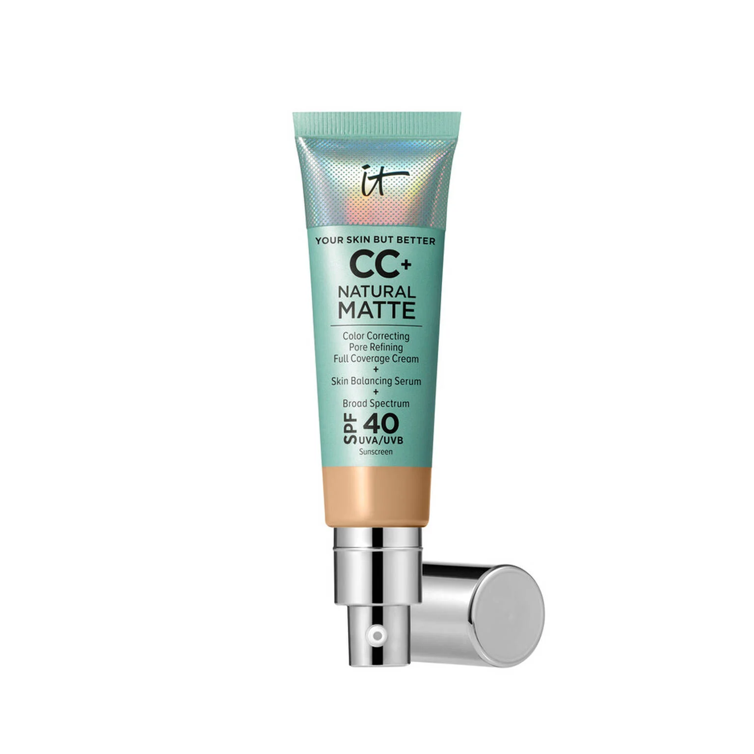CC+ Cream Natural Matte Foundation with SPF 40 - 1