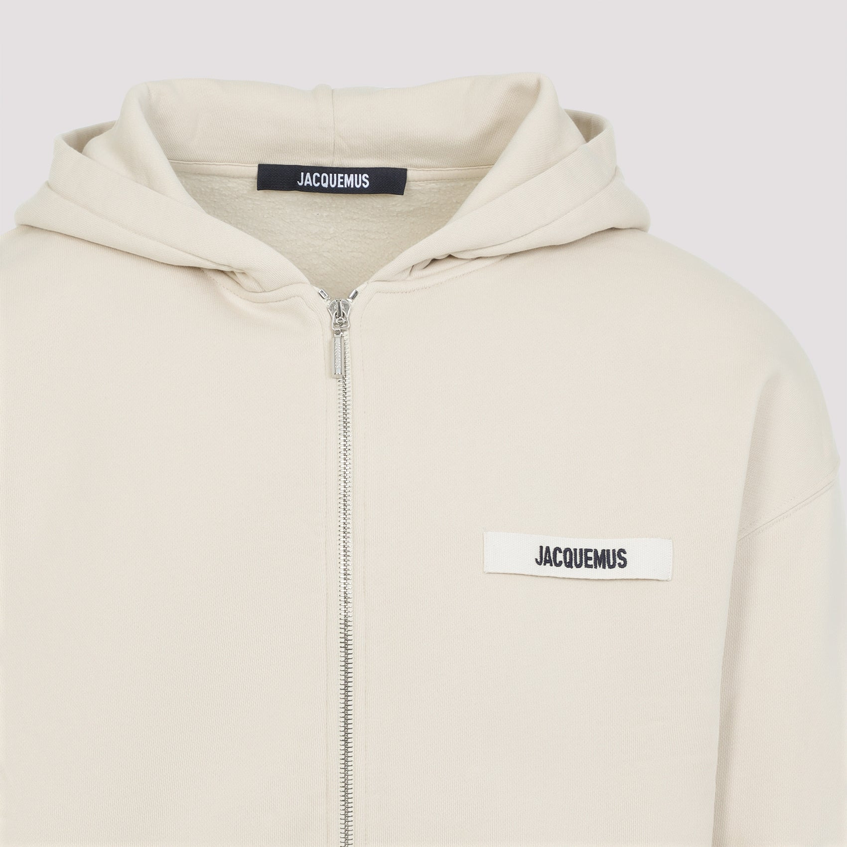 Jacquemus Le Hoodie Zip Gros Grain Hoodies Men - 3
