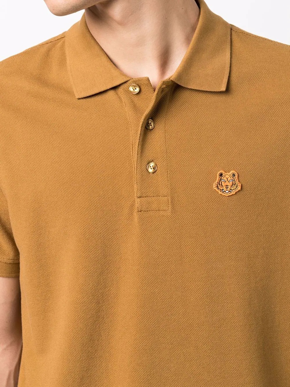 Tiger patch polo shirt - 5