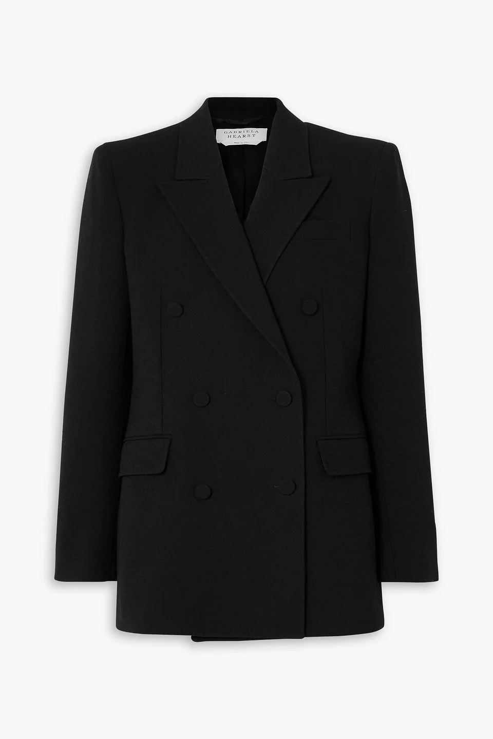 Gavin double-breasted wool-crepe blazer - 1