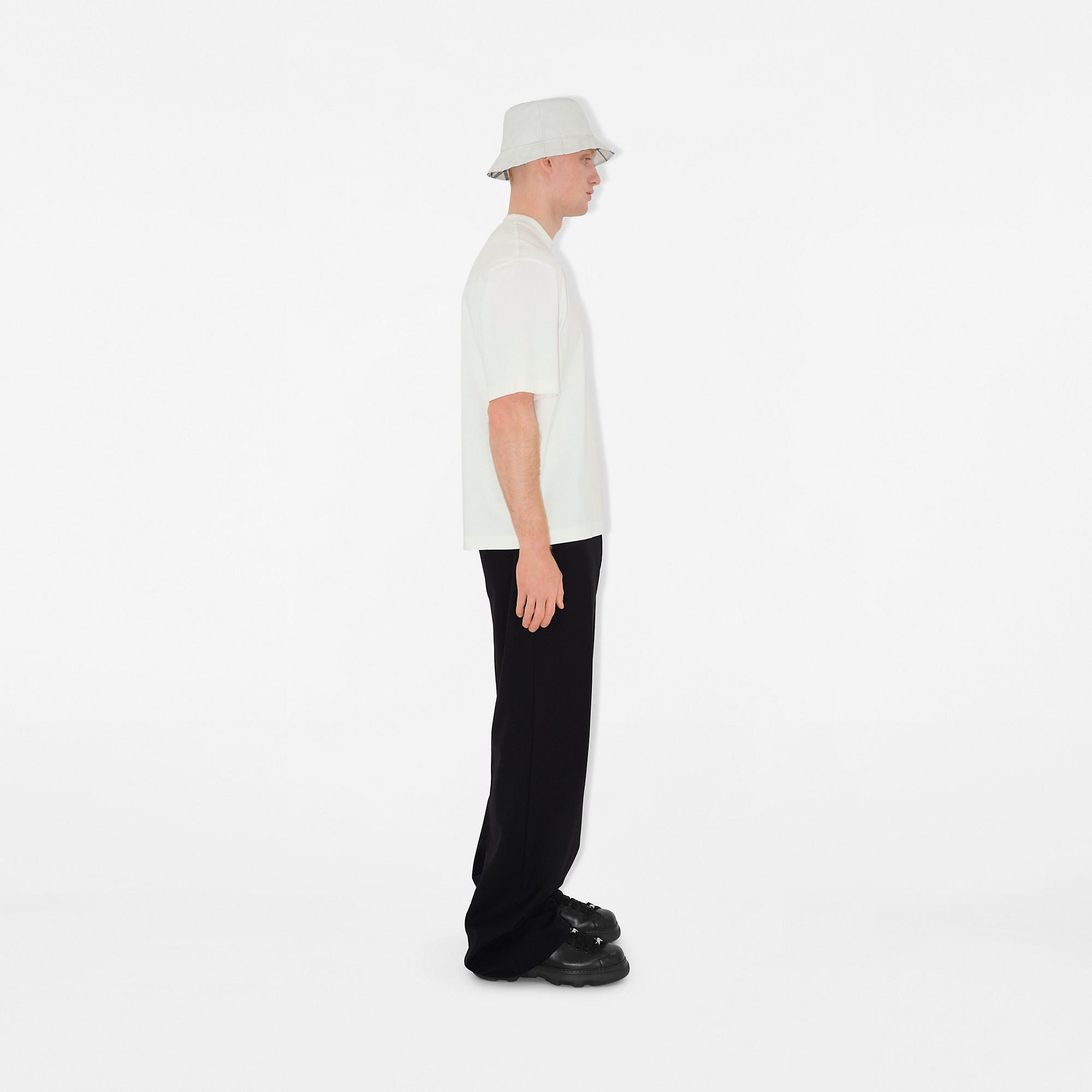 Cotton Blend Bucket Hat - 3