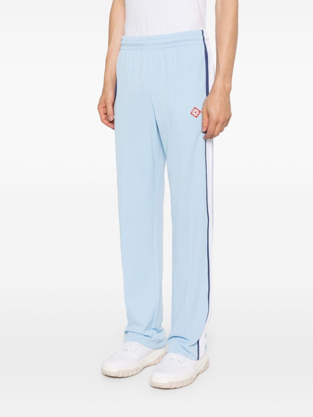 logo-embroidered straight-leg track pants - 3