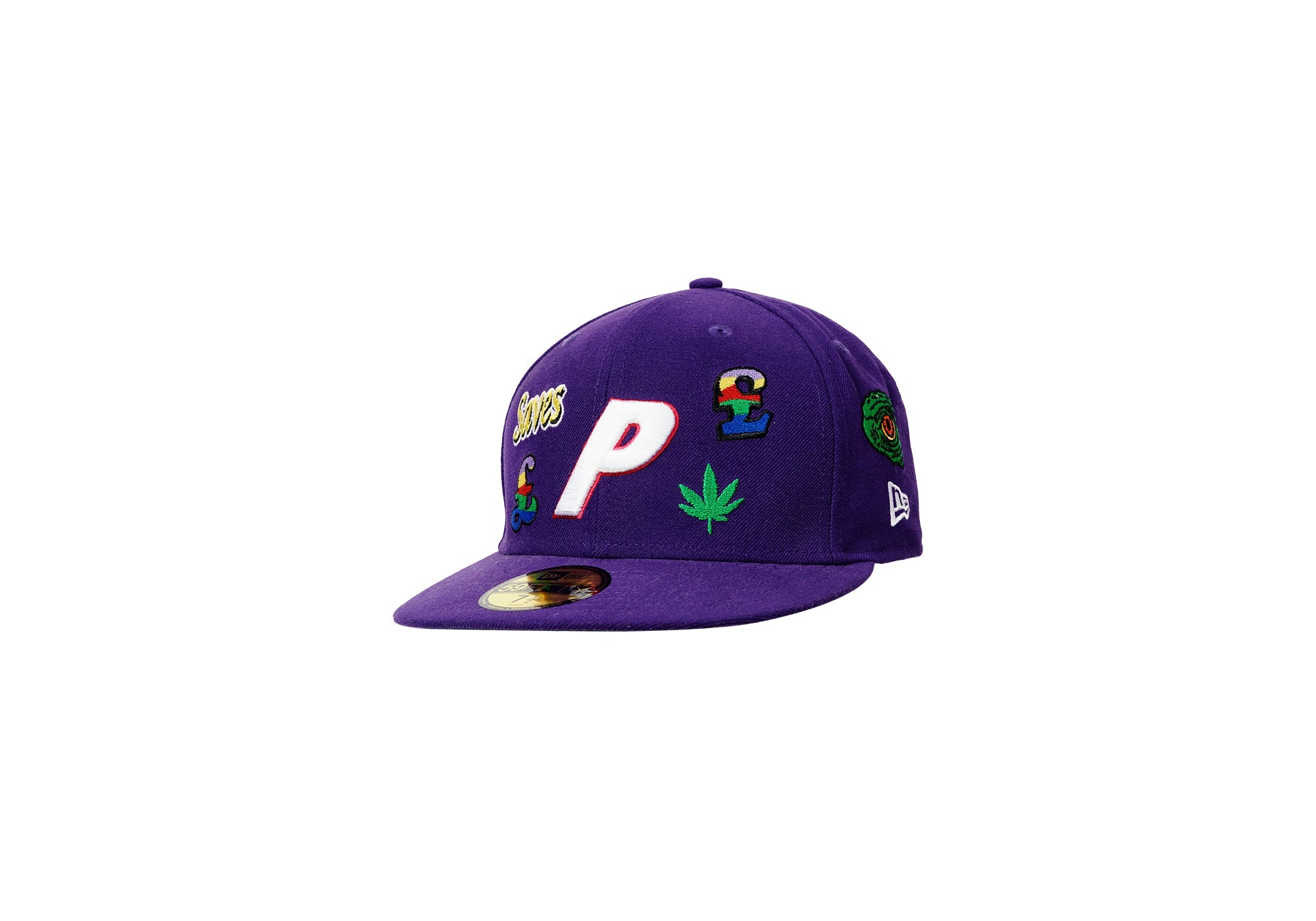 PALACE NEW ERA 59FIFTY JESUS HAT PURPLE - 1