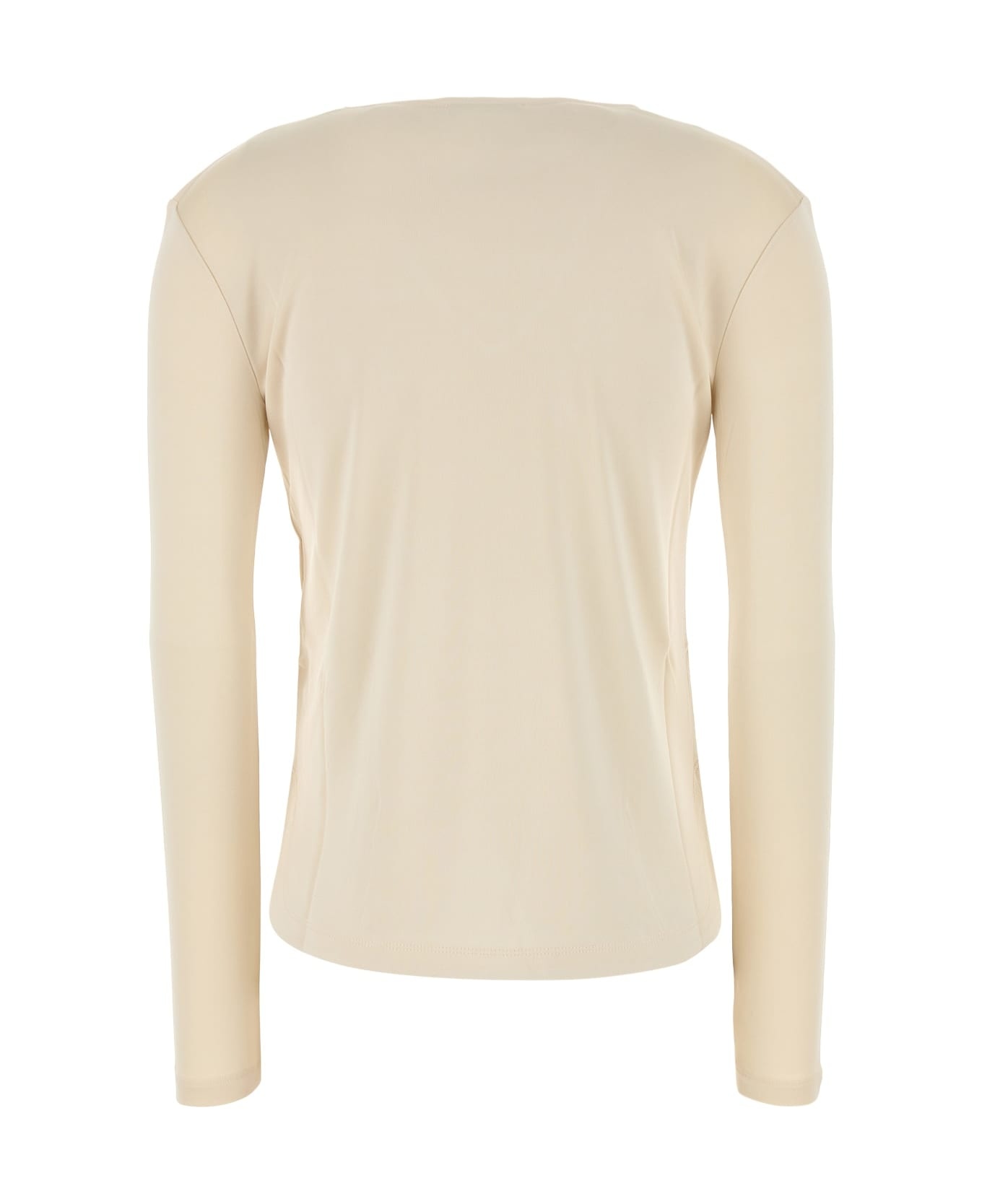 V-neck Long-sleeved Top - 2