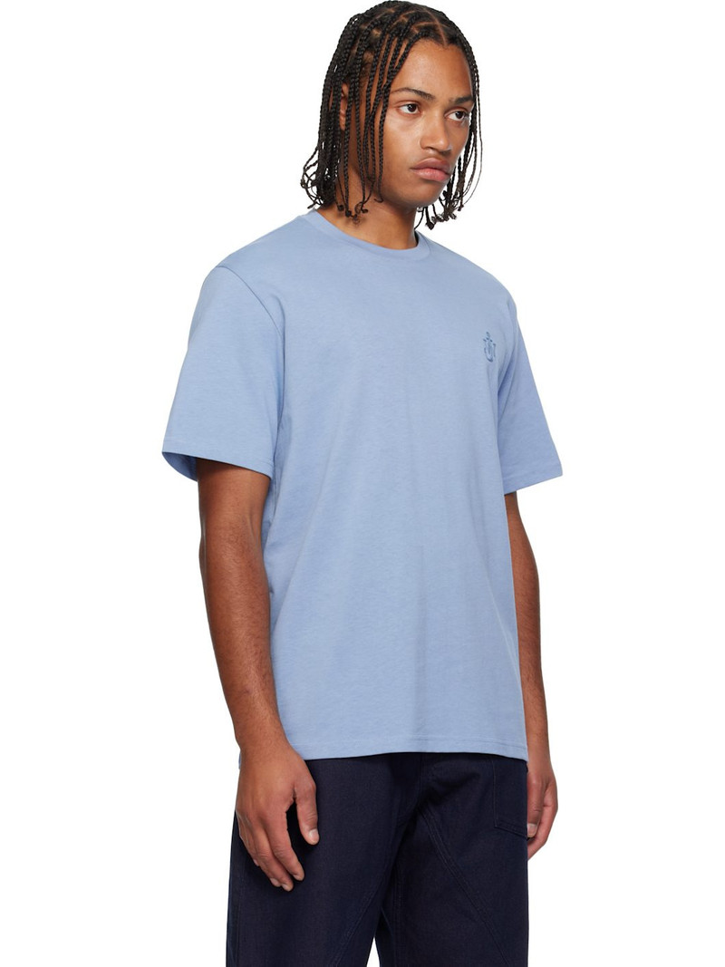 Blue Embroidered Anchor T-shirt 2