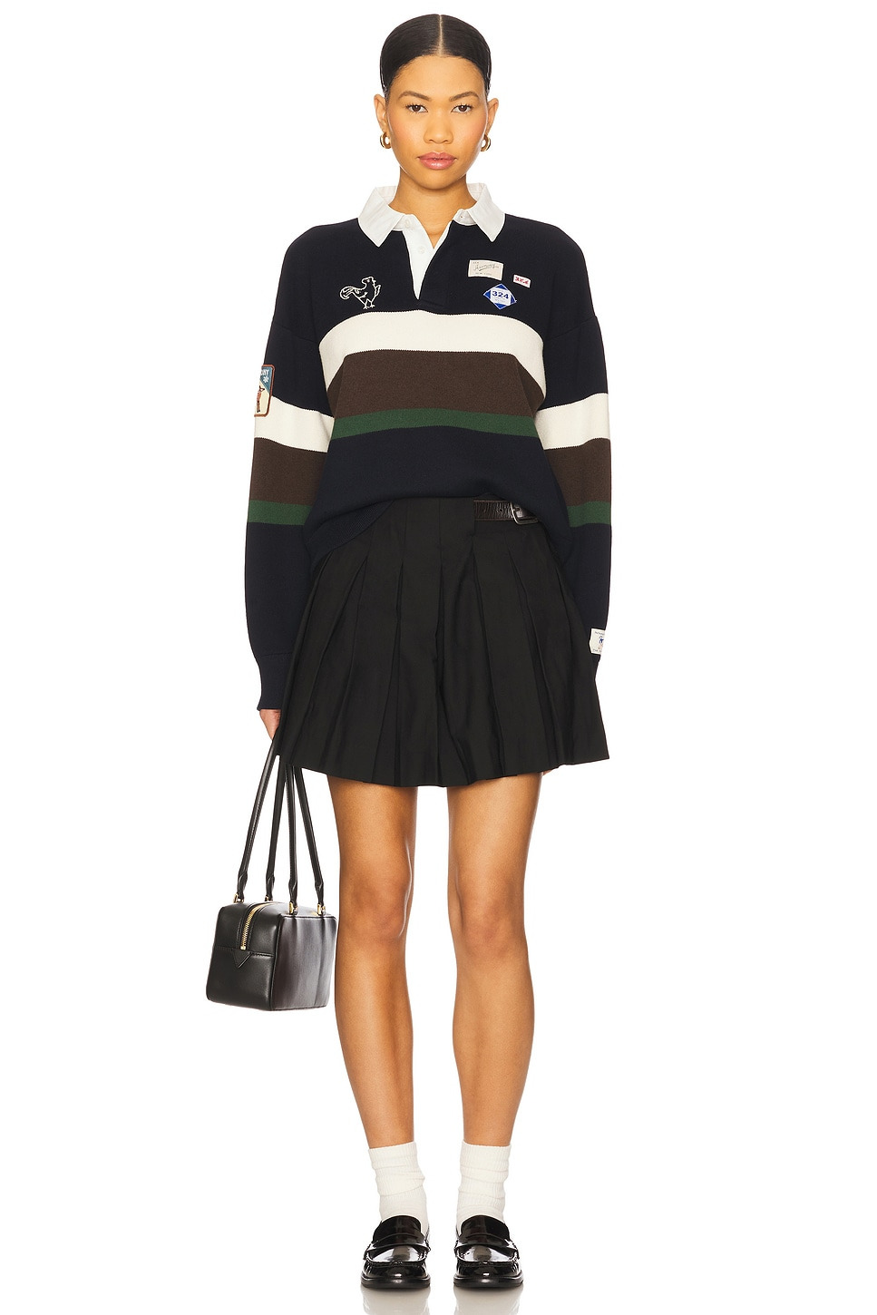 Adeline Belted Mini Skirt - 5