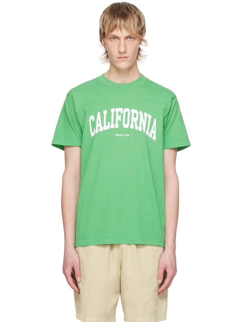 Green 'California' T-Shirt 1