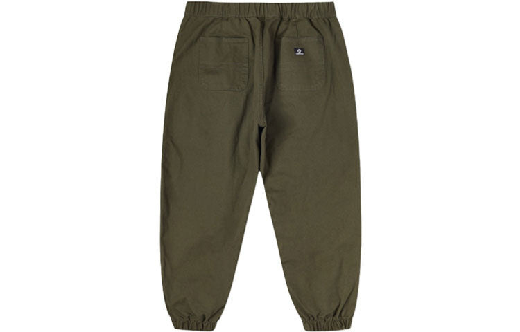 Converse Woven Cargo Pants 'Olive Green' 10024161-A01 - 2