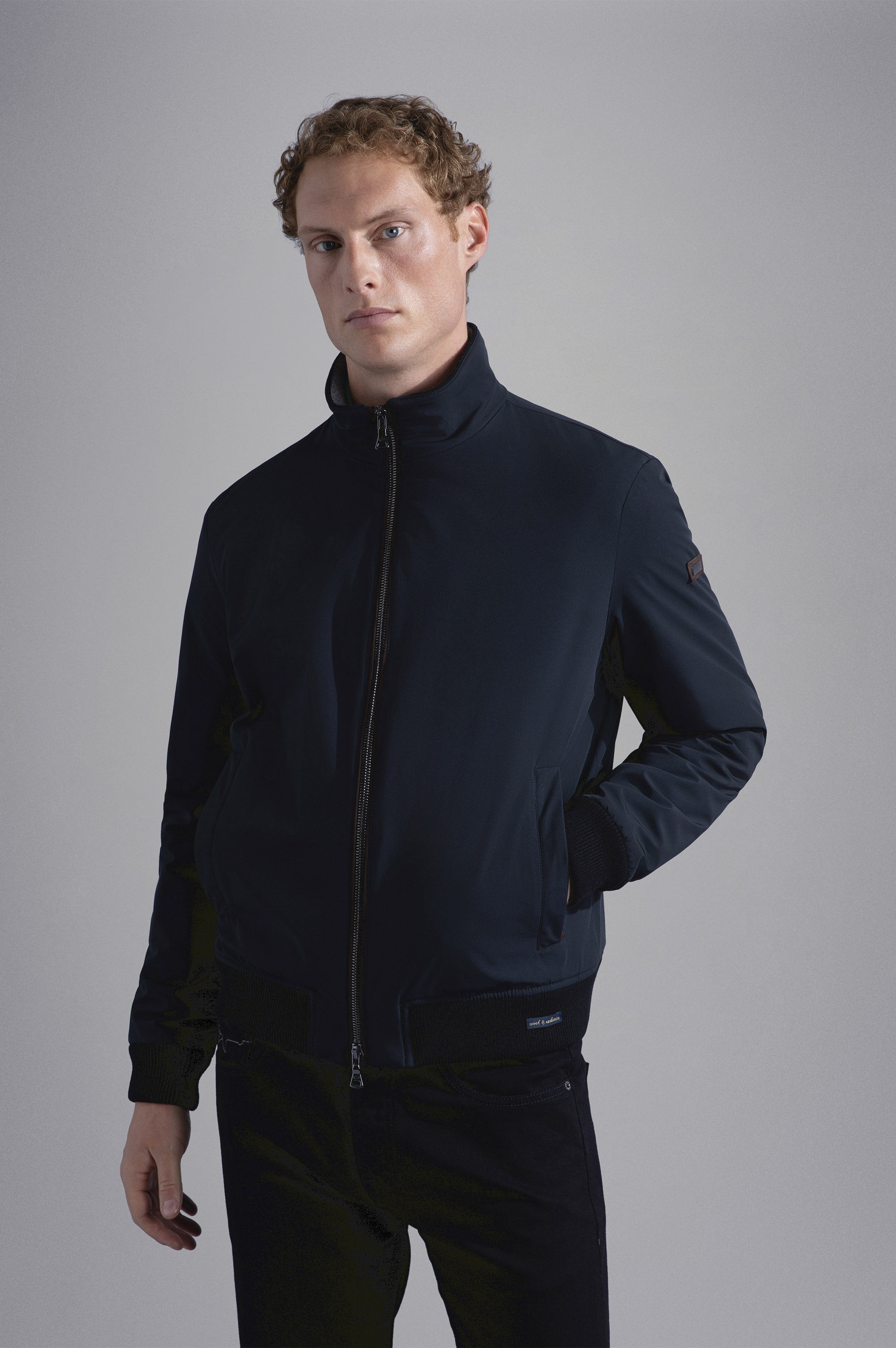 RE-4X4 STRETCH TYPHOON® BOMBER JACKET WITH SUEDE DETAILS - 6