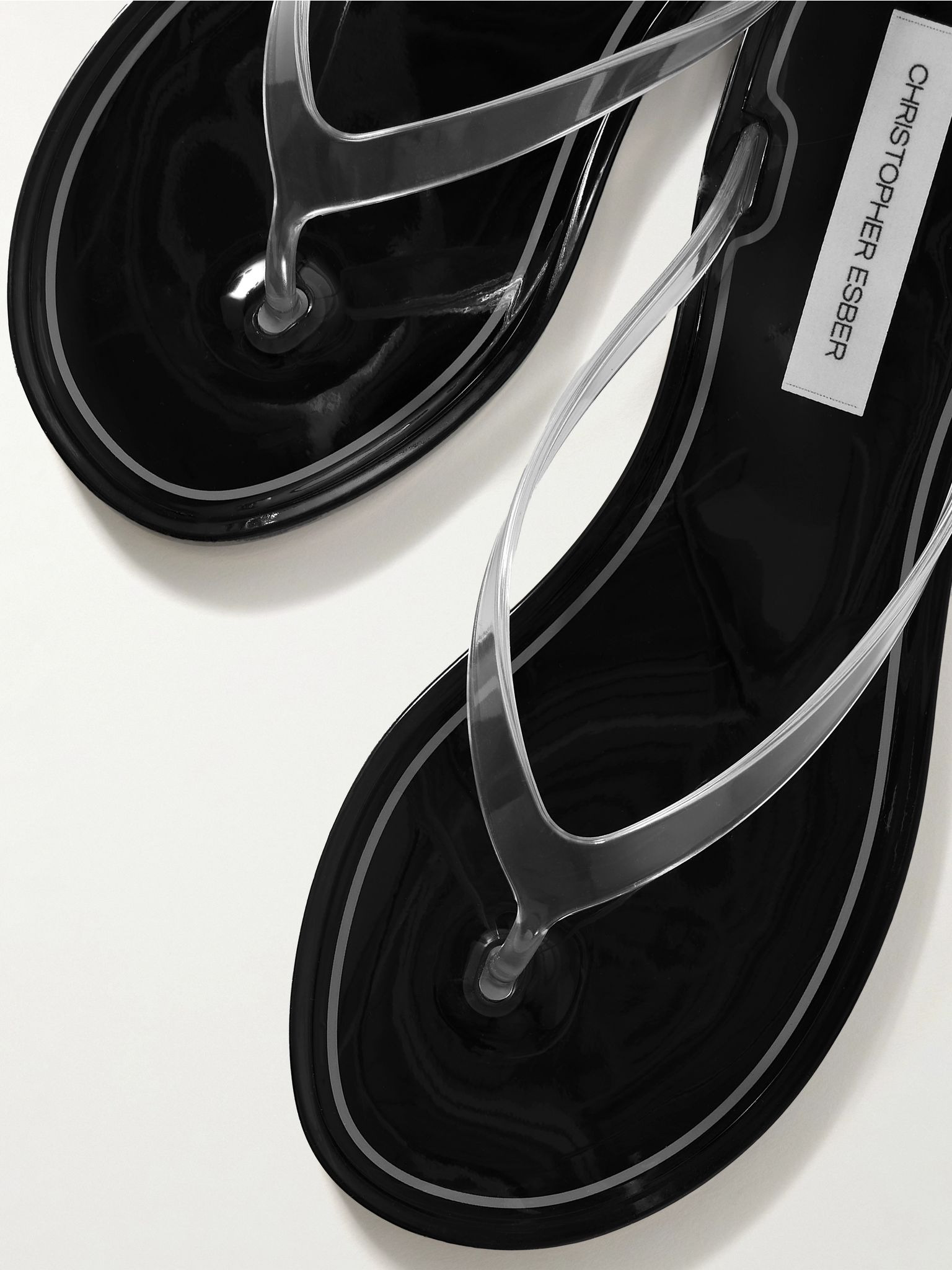 Jo PVC flip flops Black - 4