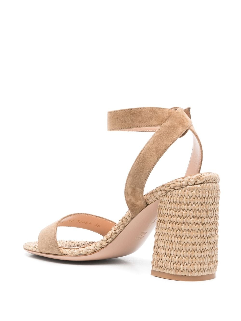 85mm suede sandals - 3