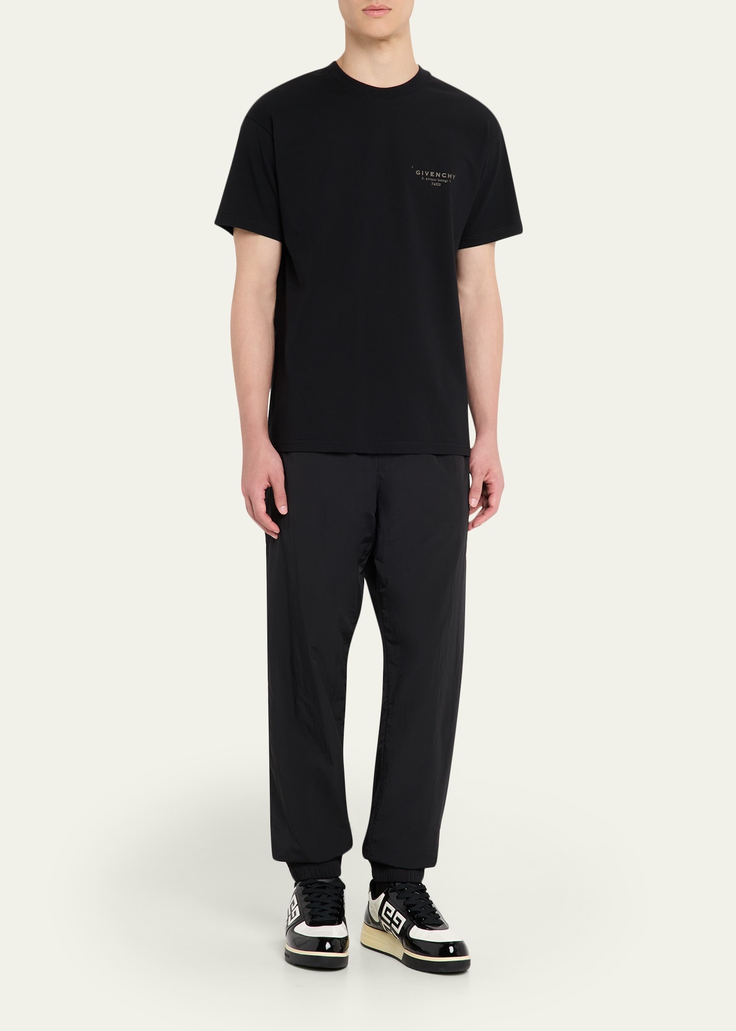 Men's Givenchy Stamp T-Shirt - 2